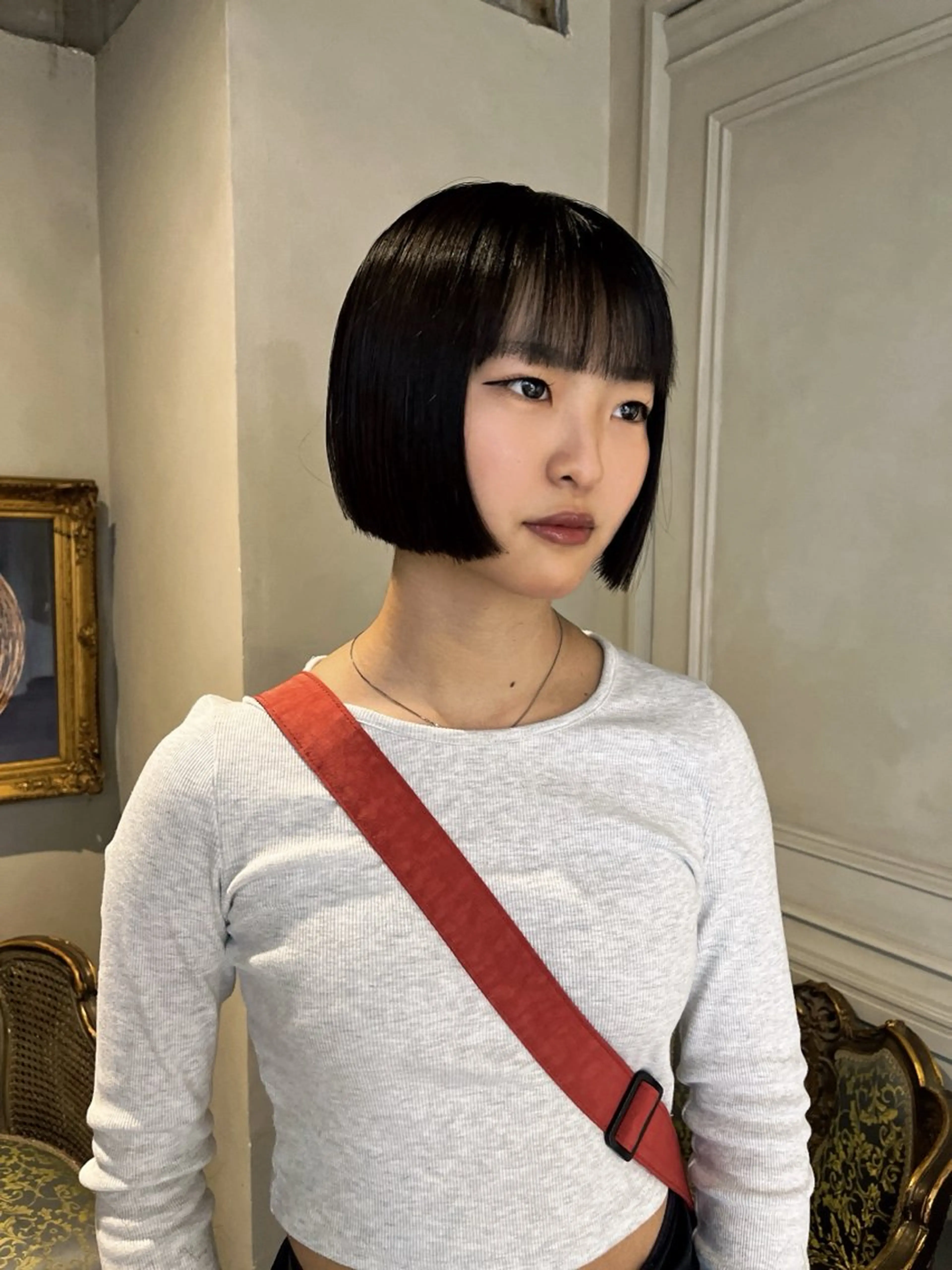 ミディアム カラー カット ヘアカラー TaNa. EMINA✩⋆*のヘアスタイル