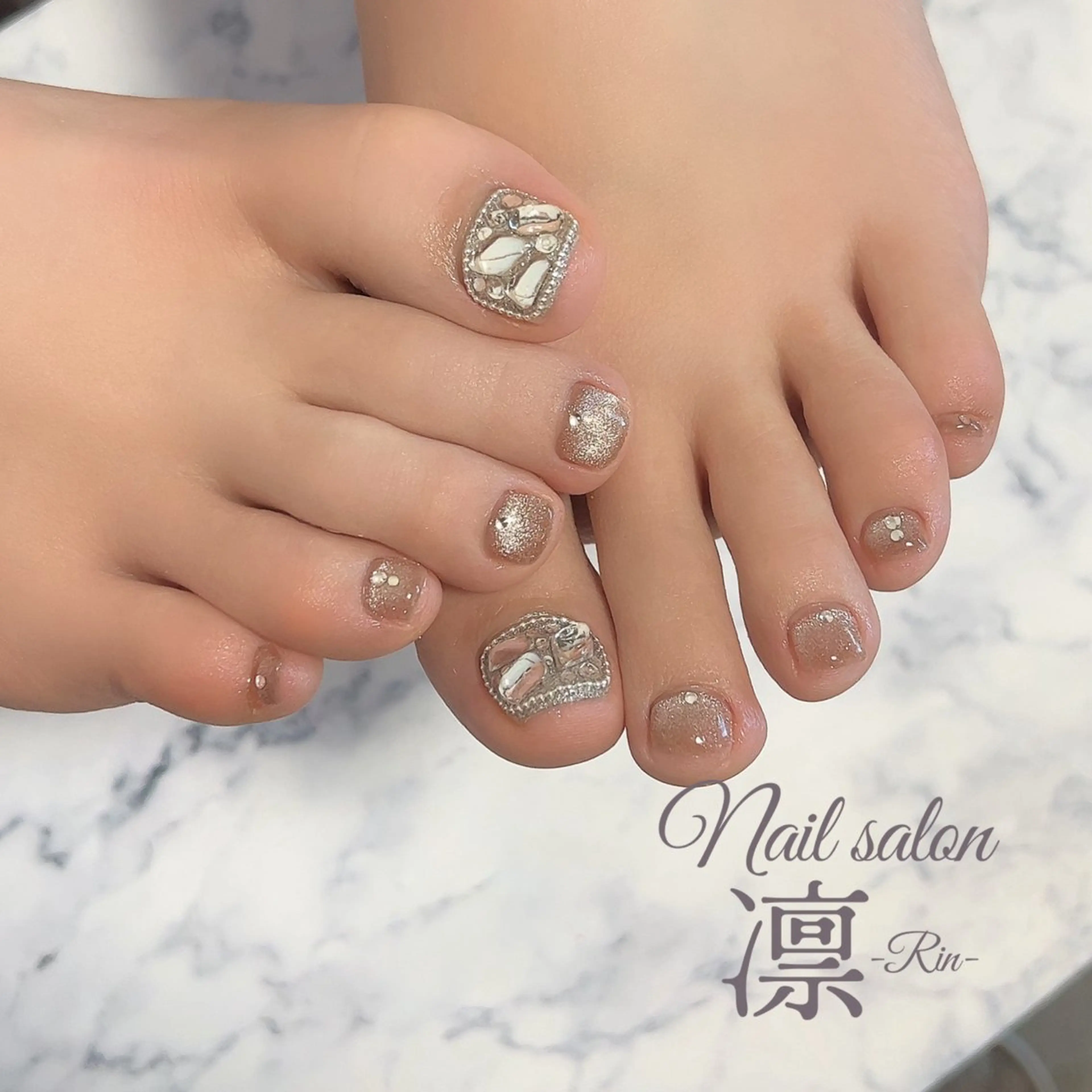 ネイル フットネイル private salon凛のネイルデザイン