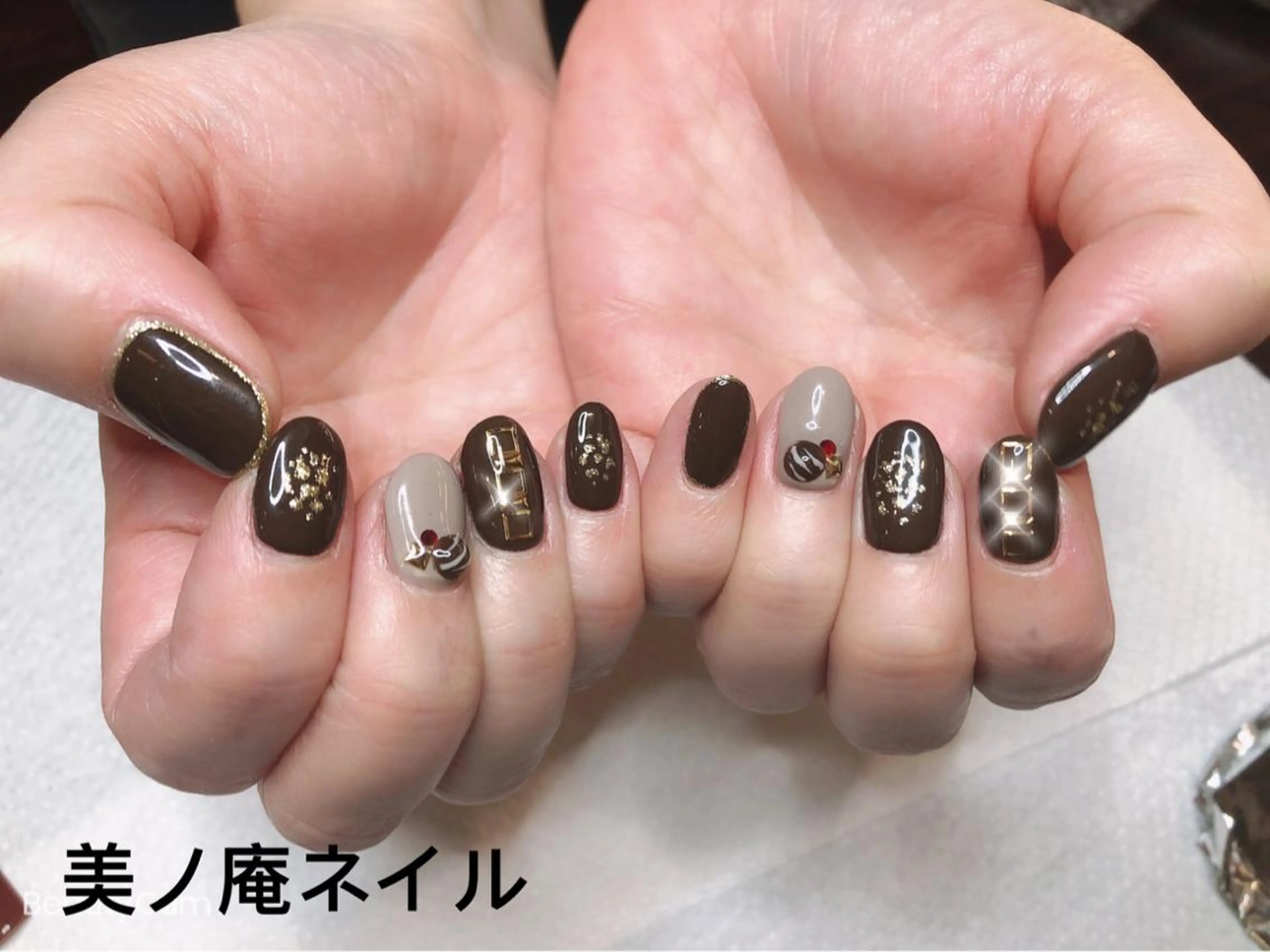 ネイル 美ノ庵ネイルサロン メトロポリタン前店のネイルデザイン