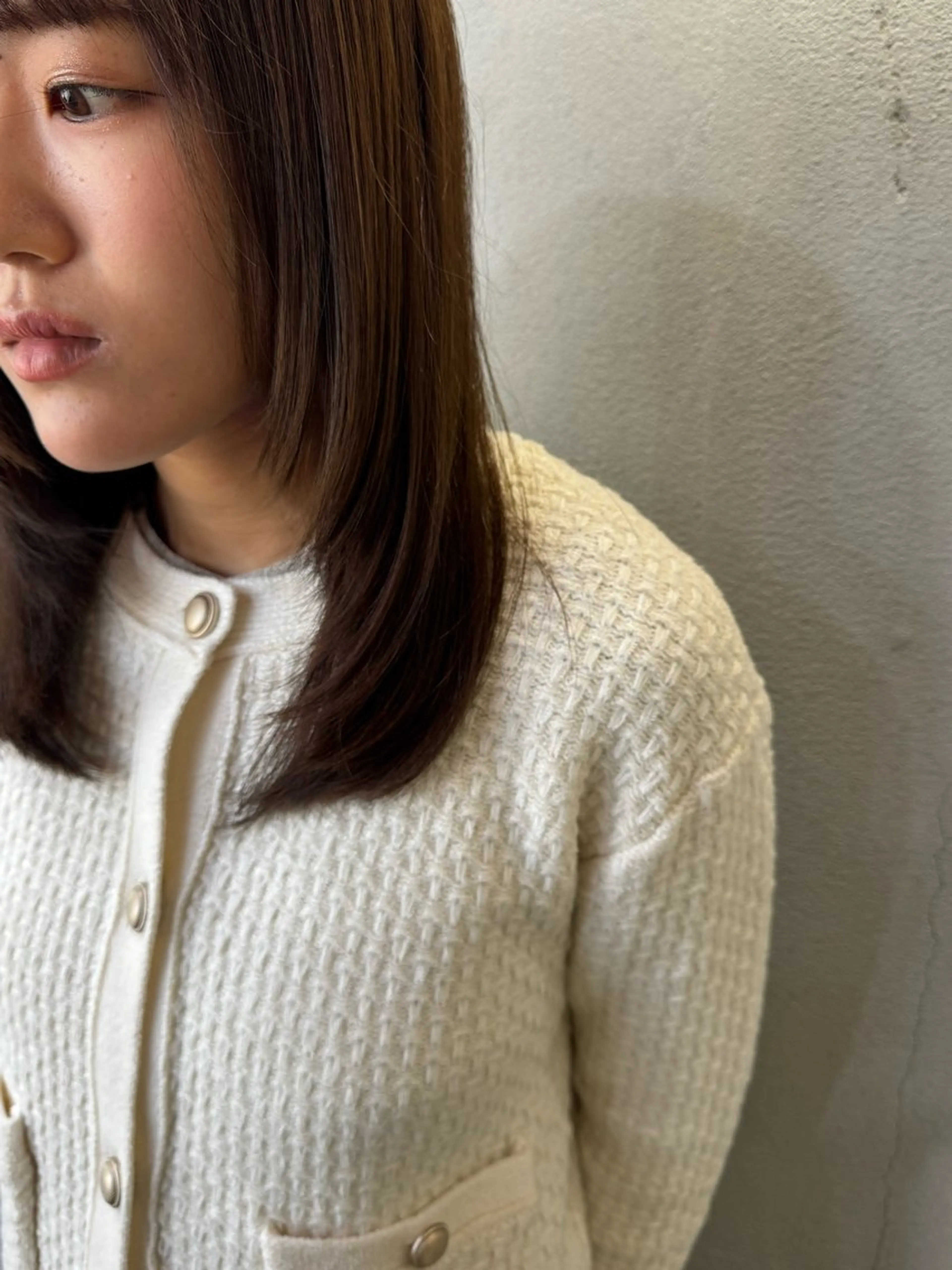 ミディアム カット ヘアカラー トリートメント アキト/ メンズ/透明感暗髪のヘアスタイル