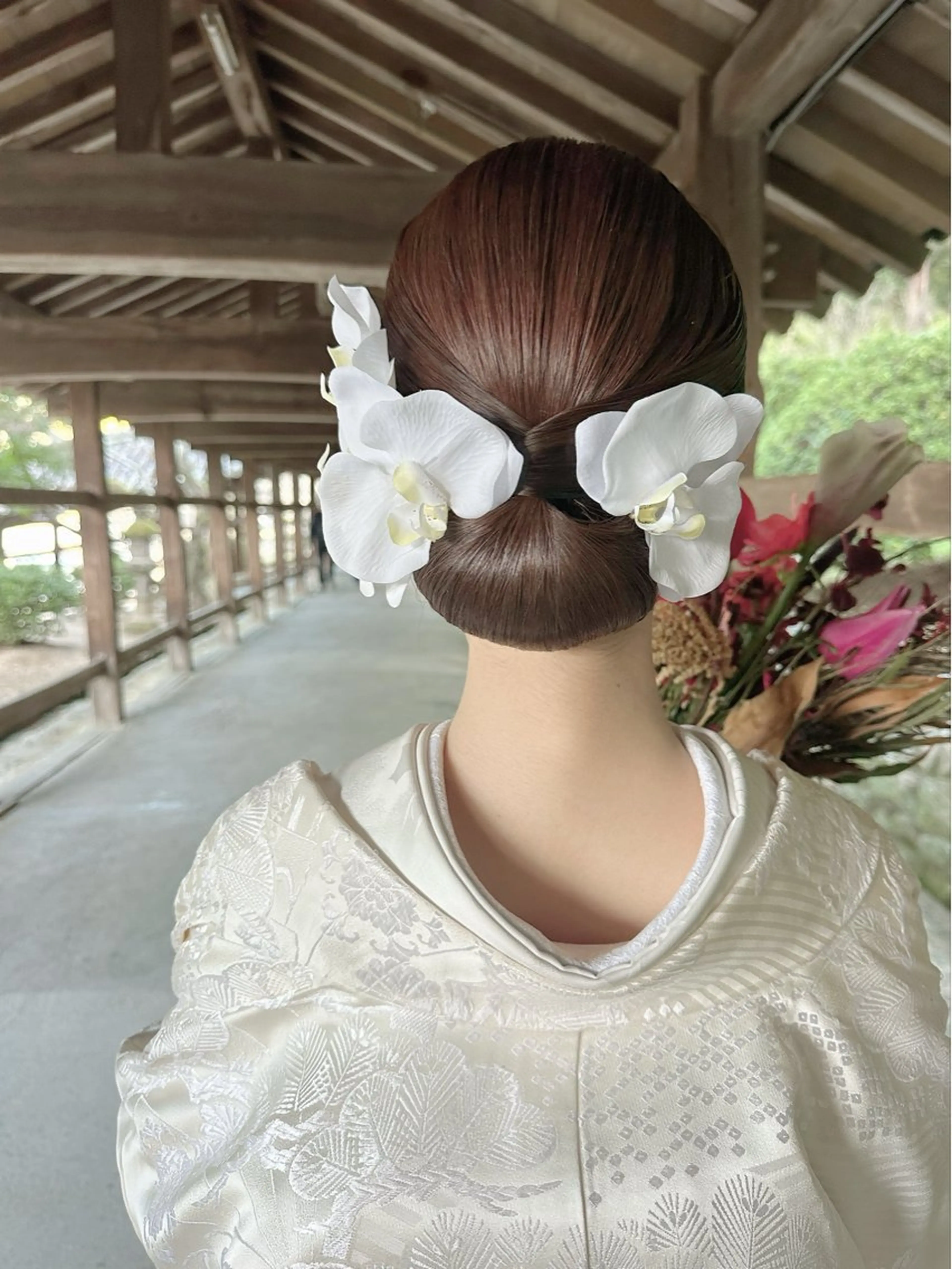 セミロング ヘアアレンジ ヘアセット GRANLUSSO 〜グランルッソ駅前店所属・木口 嘉美のヘアスタイル