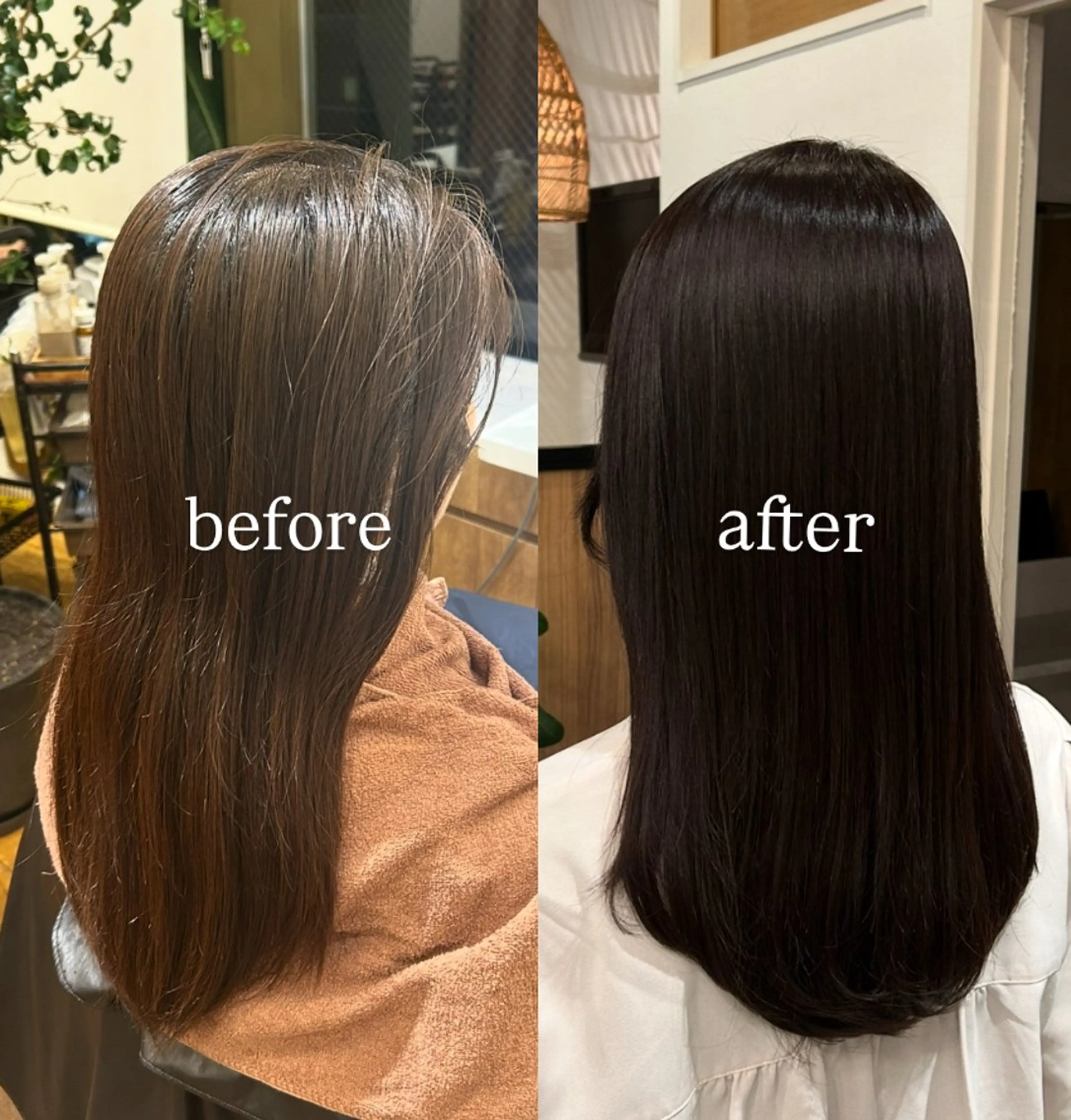 カラー ヘアカラー 根本 琴子のヘアスタイル