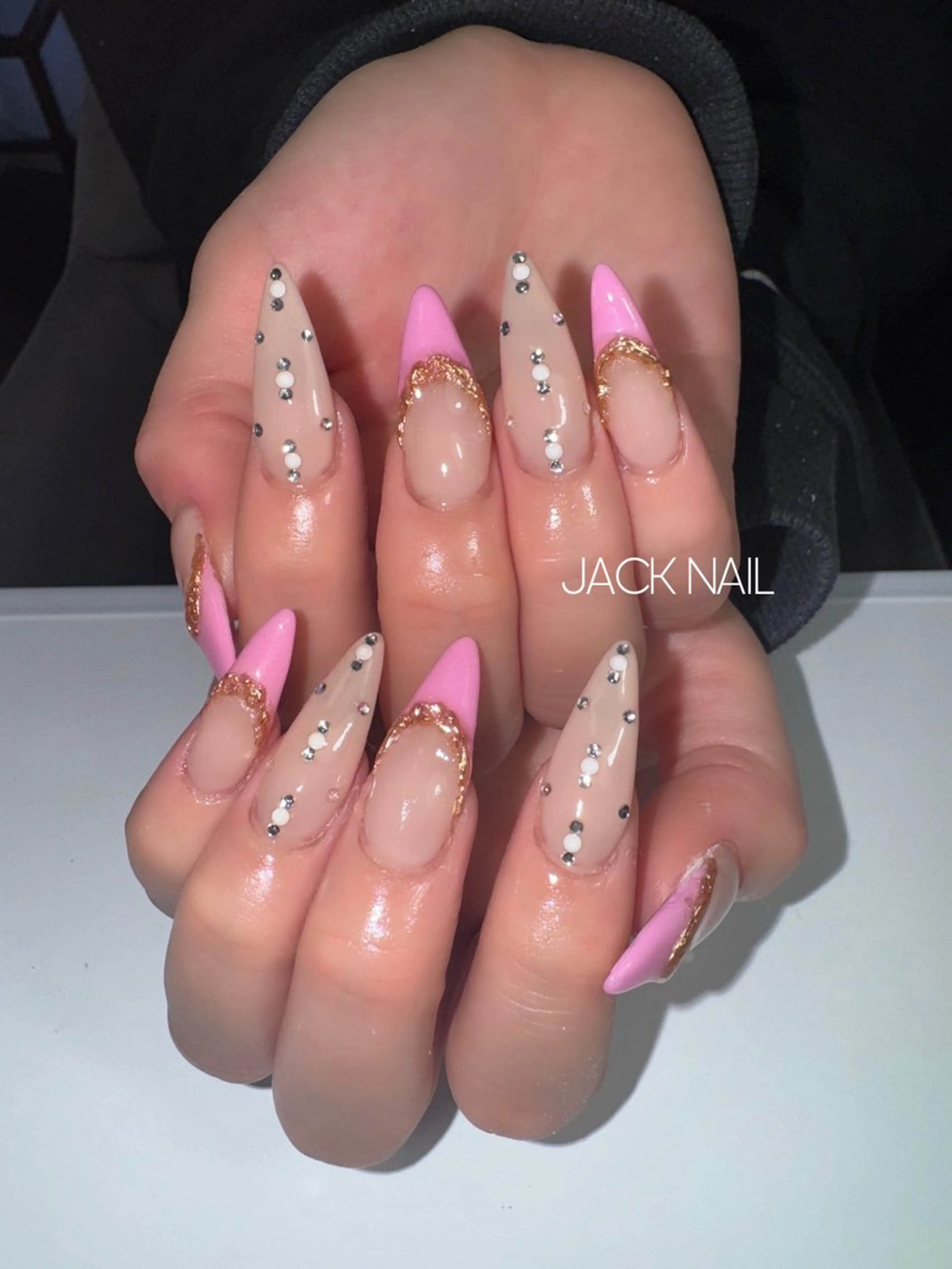 ネイル ハンドネイル JACK NAIL 💜Ayakaのネイルデザイン