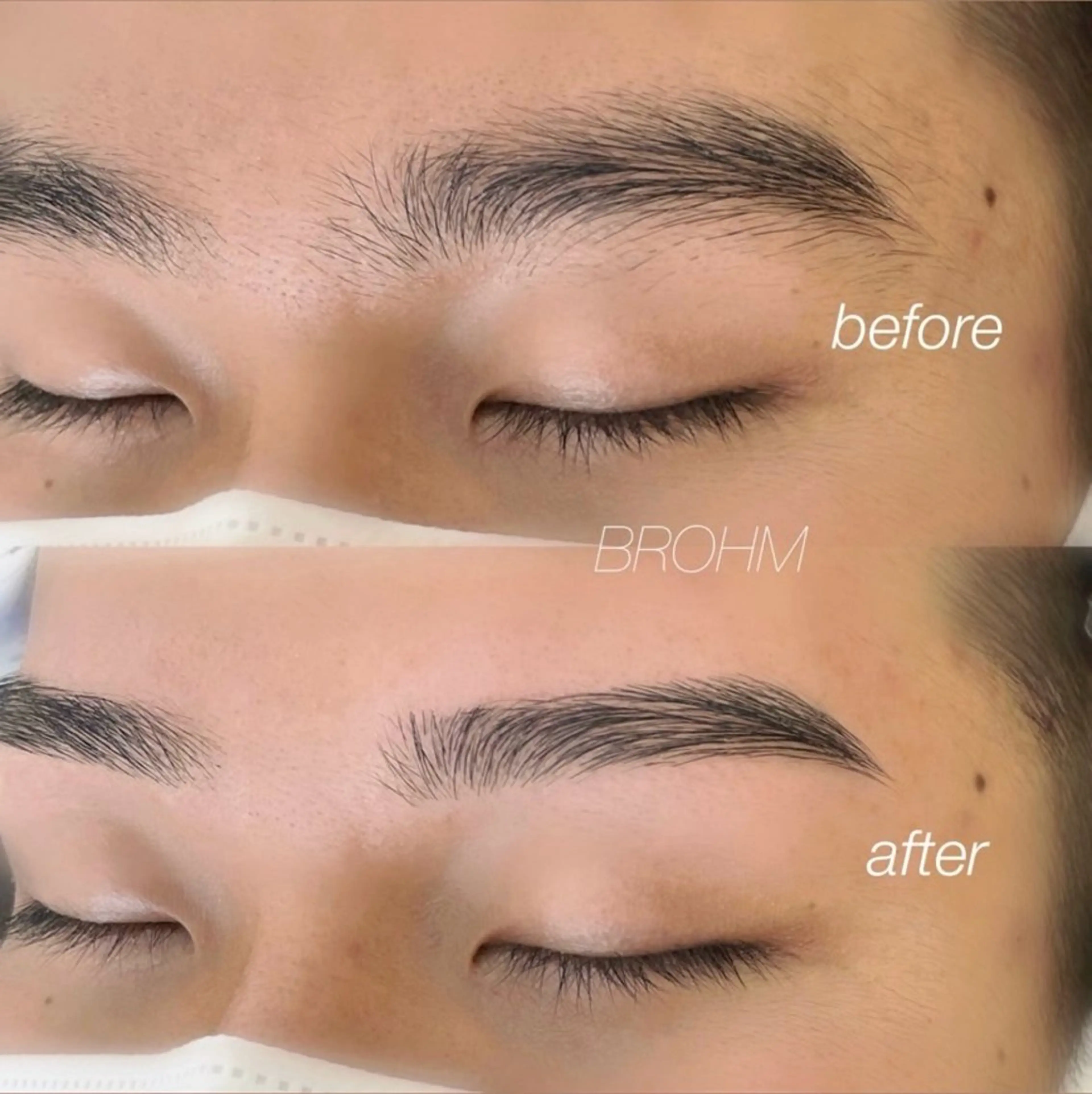 メンズ アイブロウ BROHM水天宮前東京シティエアターミナル店所属・山崎 リエの眉毛・アイブロウイメージ