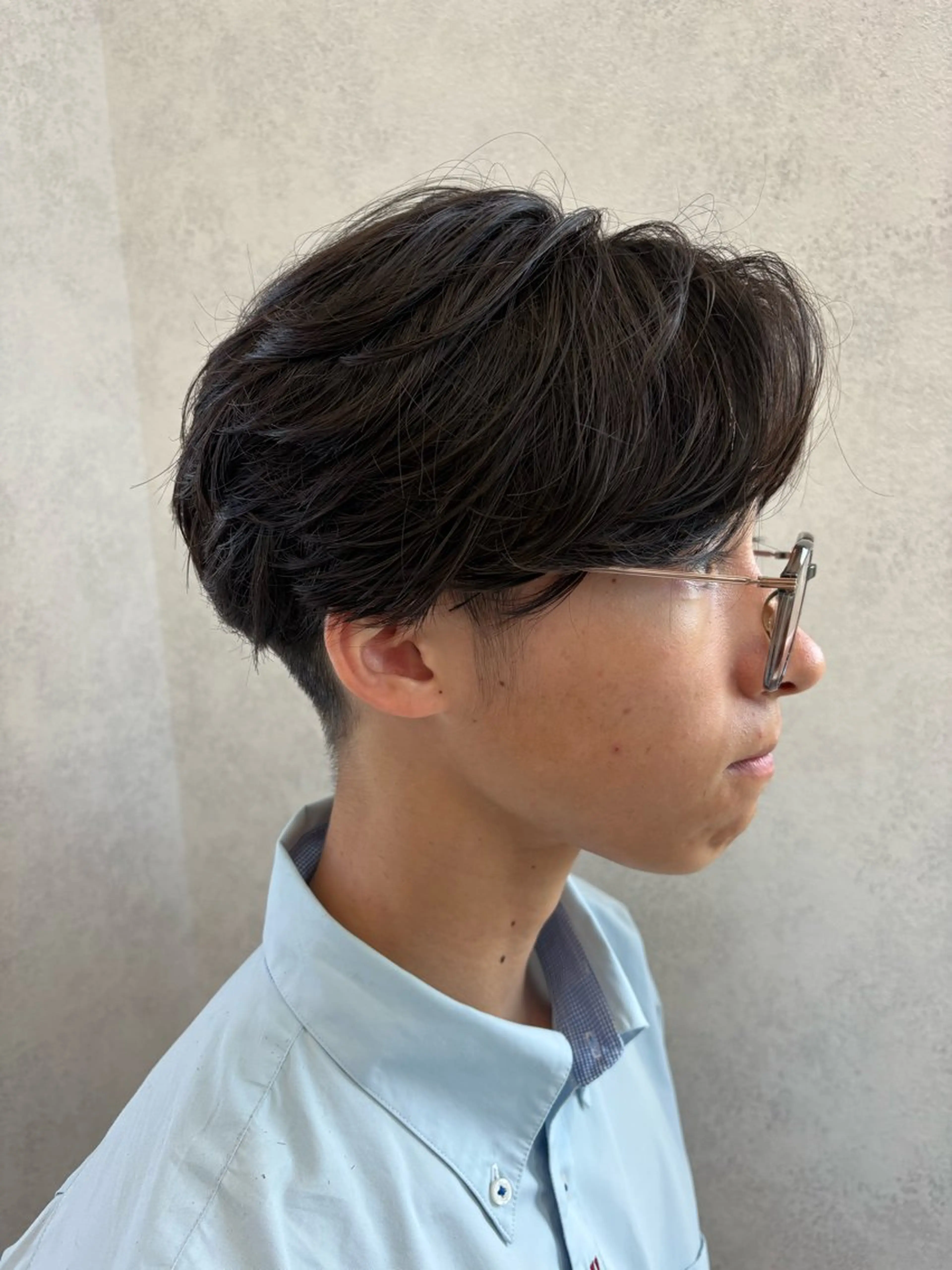 パーマ メンズ カット パーマ 神戸 蒼司のヘアスタイル