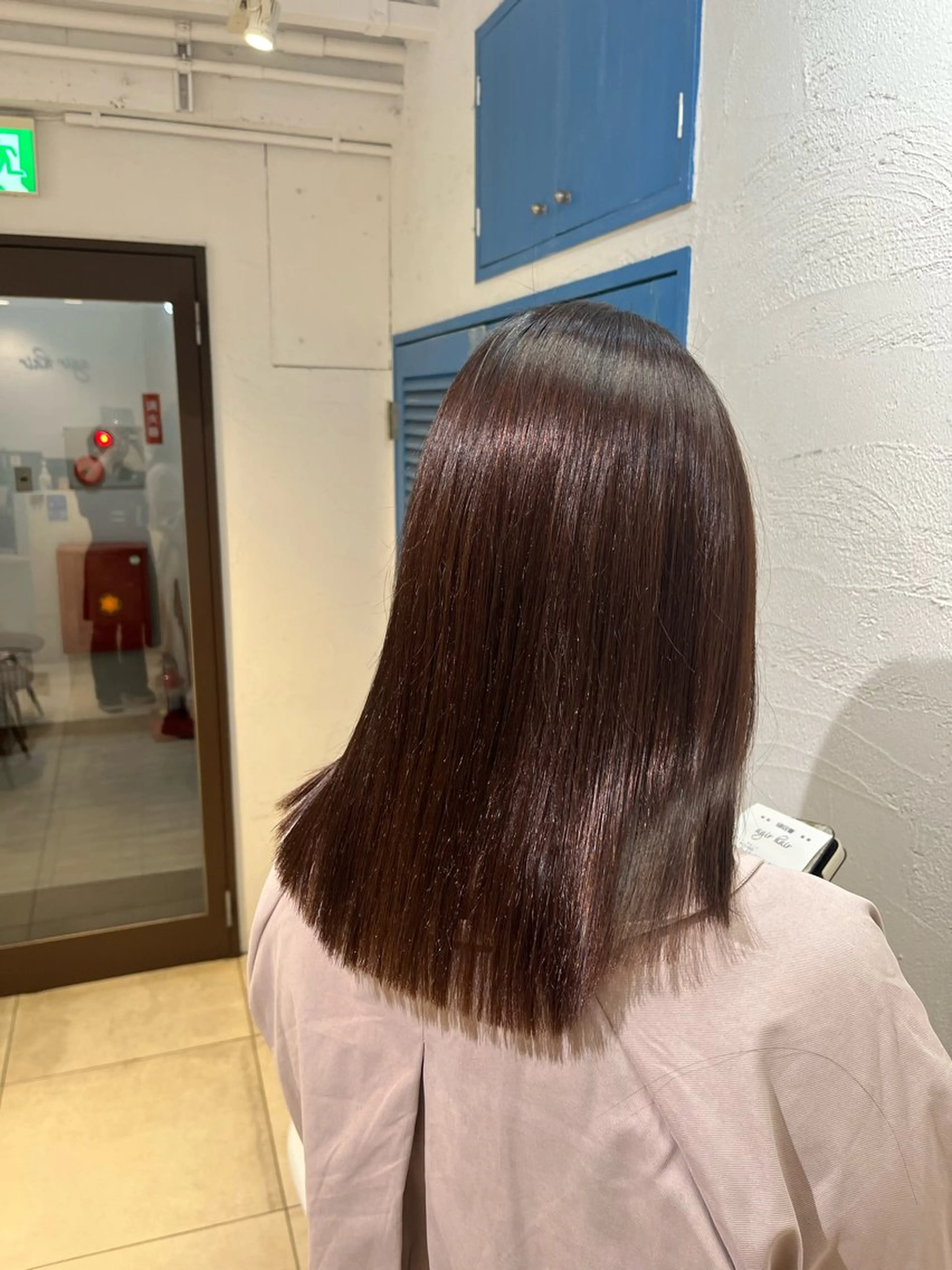 【✨本日限定✨】ダメージレス縮毛矯正＋カット＋髪質改善トリートメント🌸の写真