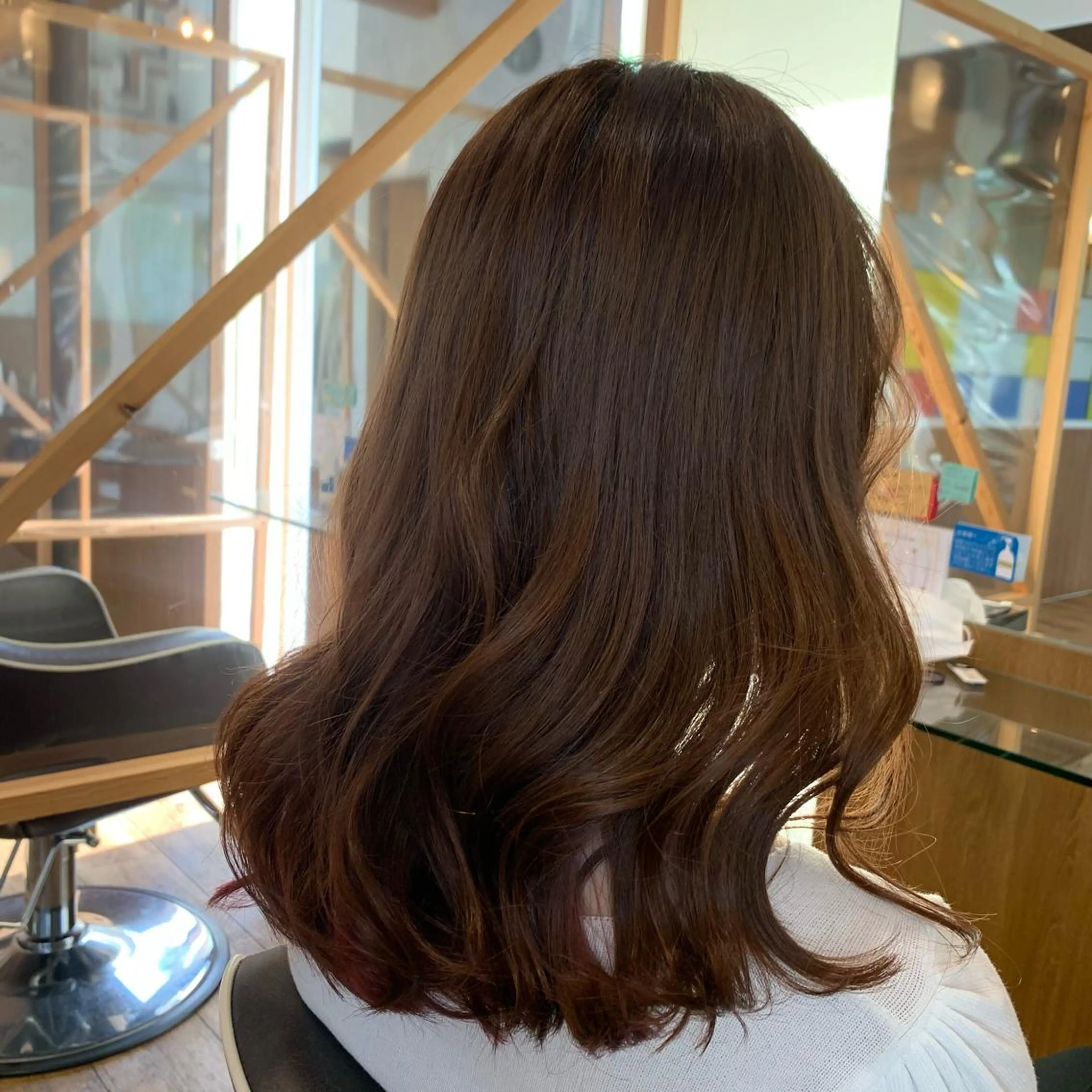 セミロング カラー ヘアアレンジ 🌻井上 マリー🌻のヘアスタイル