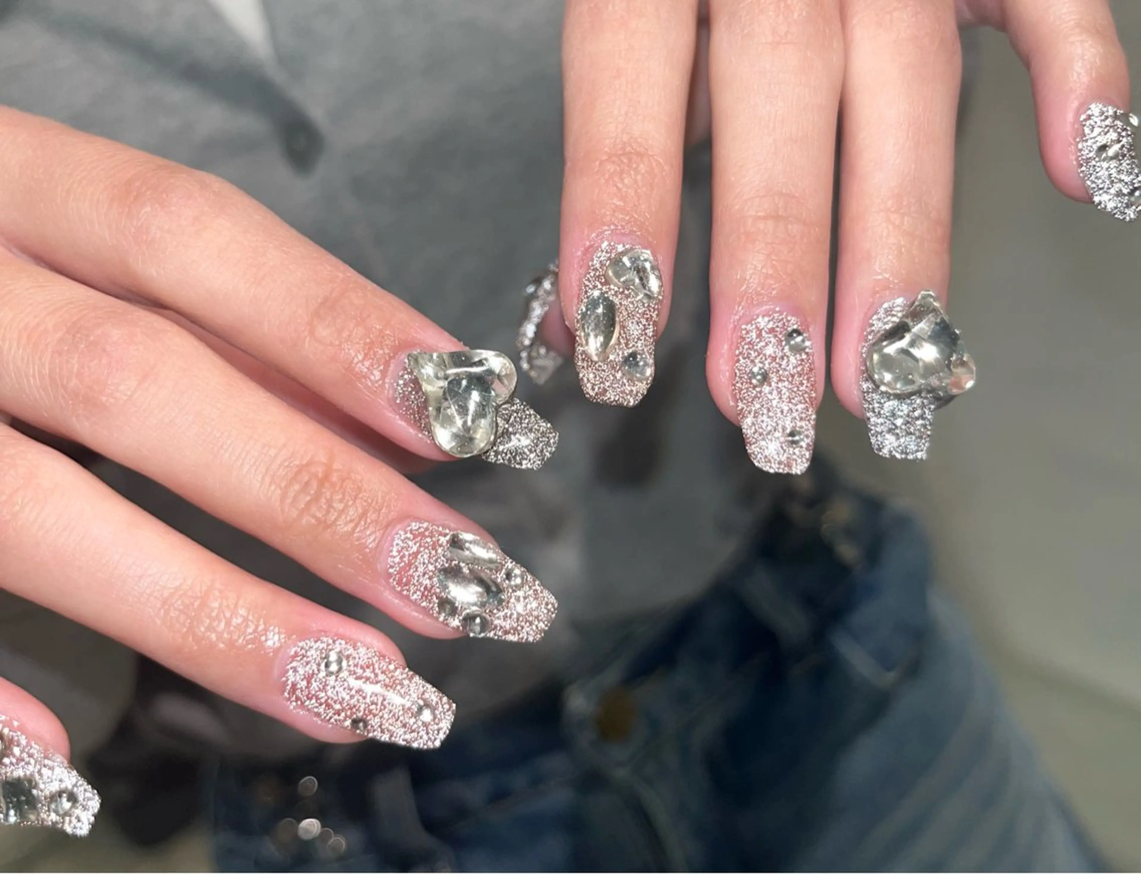 セミロング NAIL SALON FLOR所属・ワンホンネイル/ 韓国ネイルMAKIのネイルデザイン