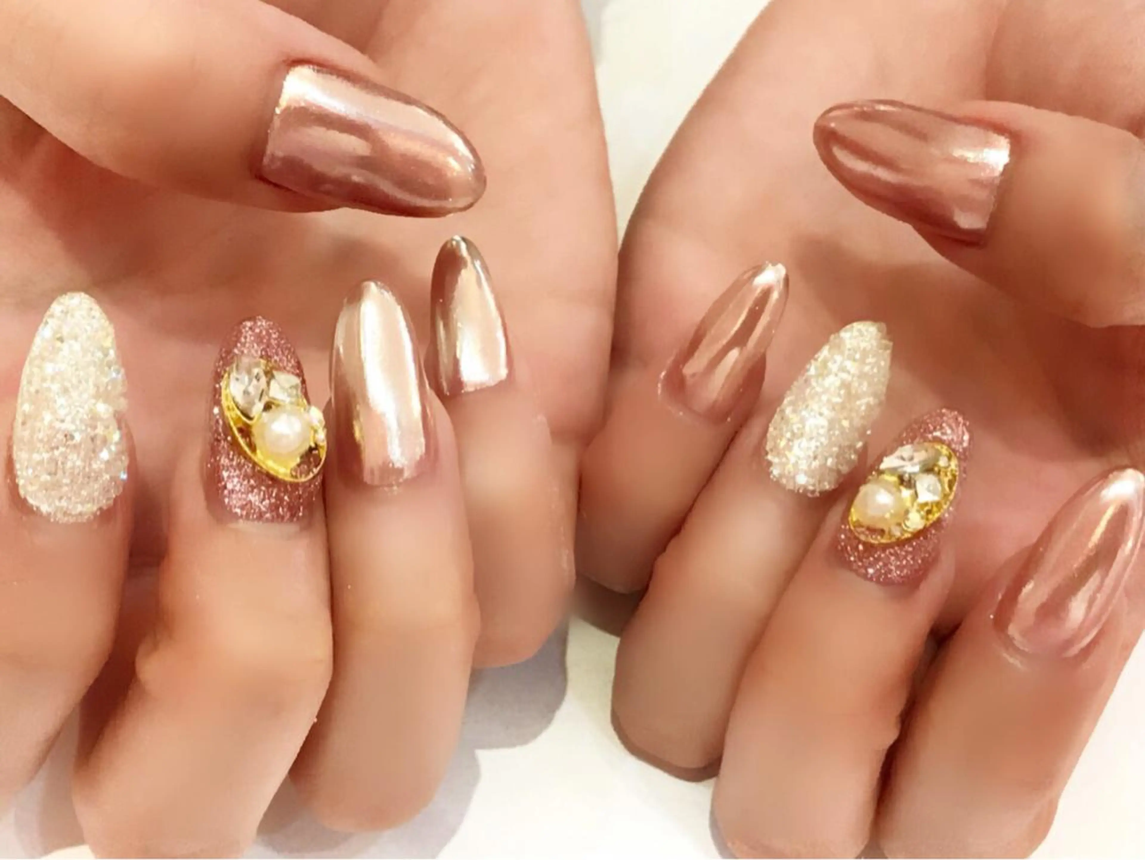 セミロング カラー メンズ キッズ ネイル NAILSGOGO shibuyaのネイルデザイン