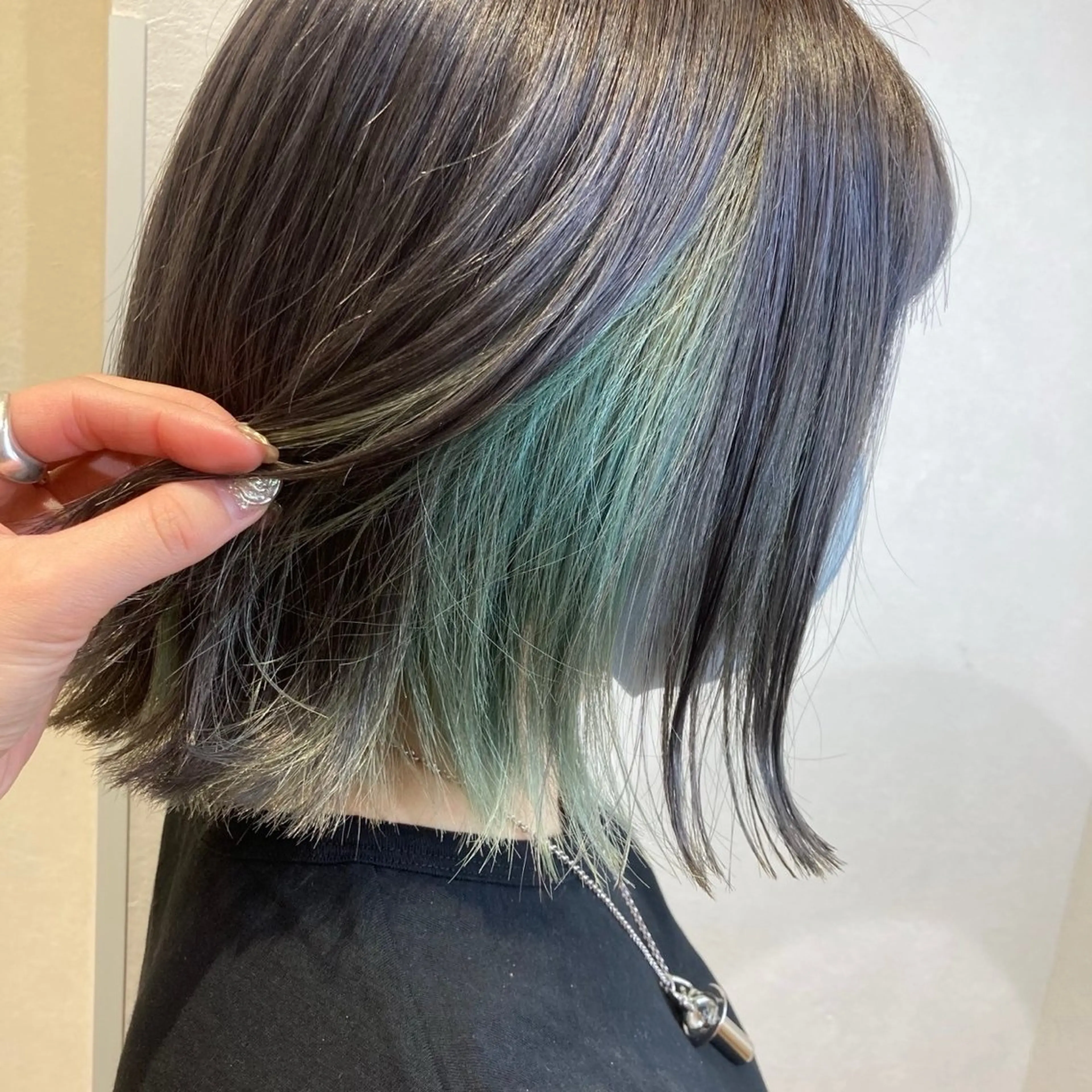 【色味補充🩵】インナー色味補充カラー🌈（顔周りイヤリングカラー）の写真