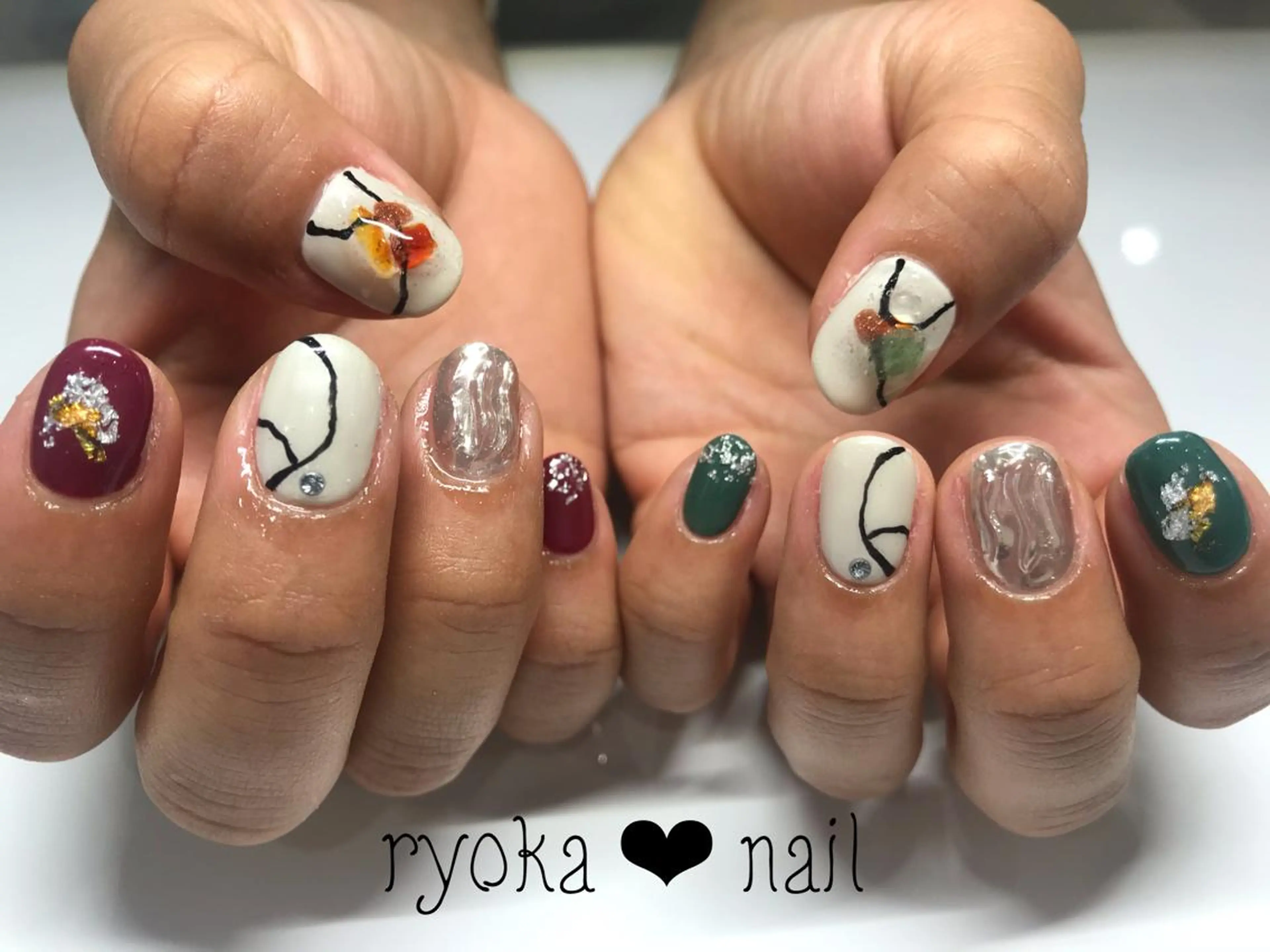ネイル Twinklenail所属・ryoka nailのネイルデザイン