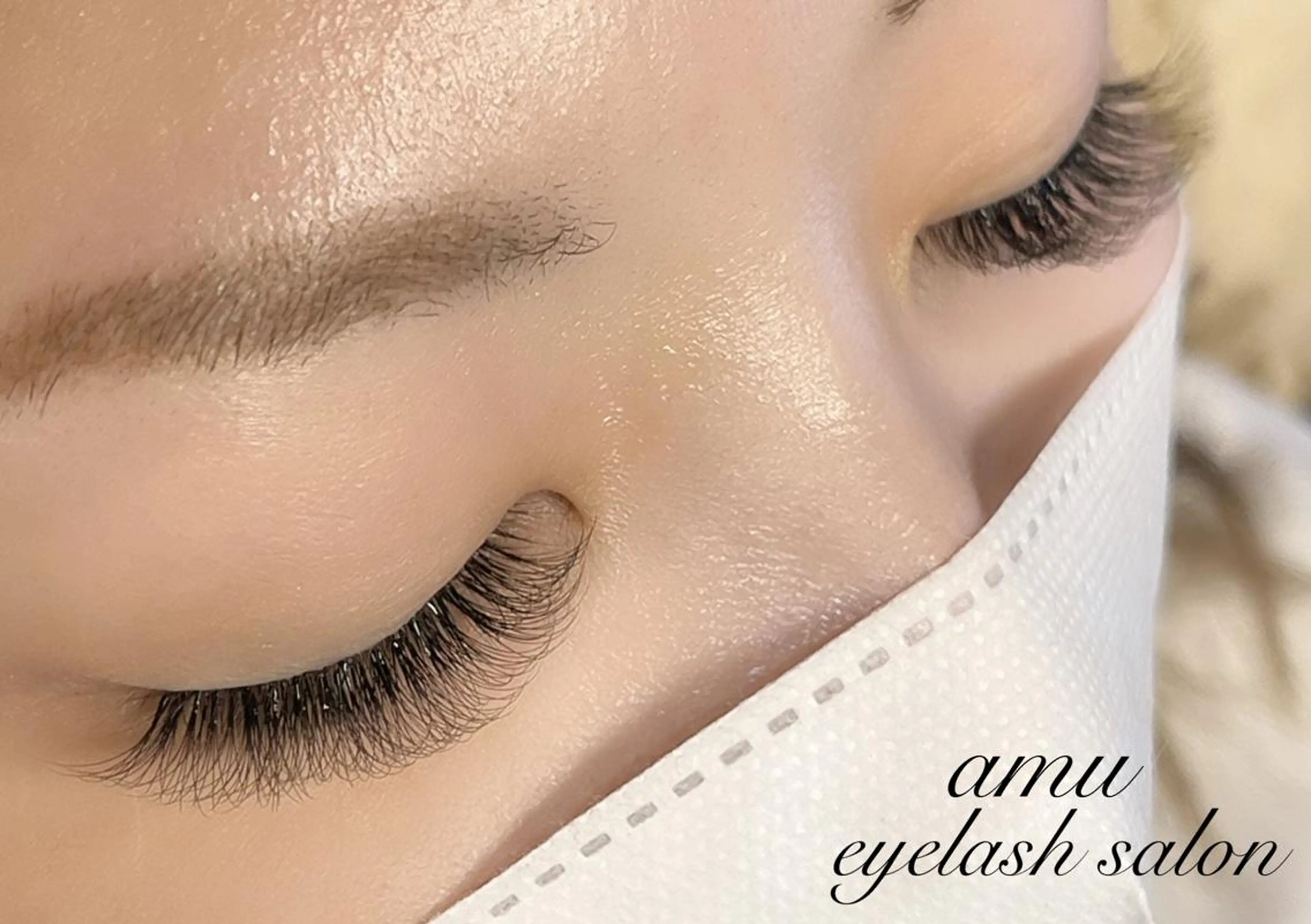 マツエク・マツパ ボリュームラッシュ amu eyelashのマツエク・マツパデザイン