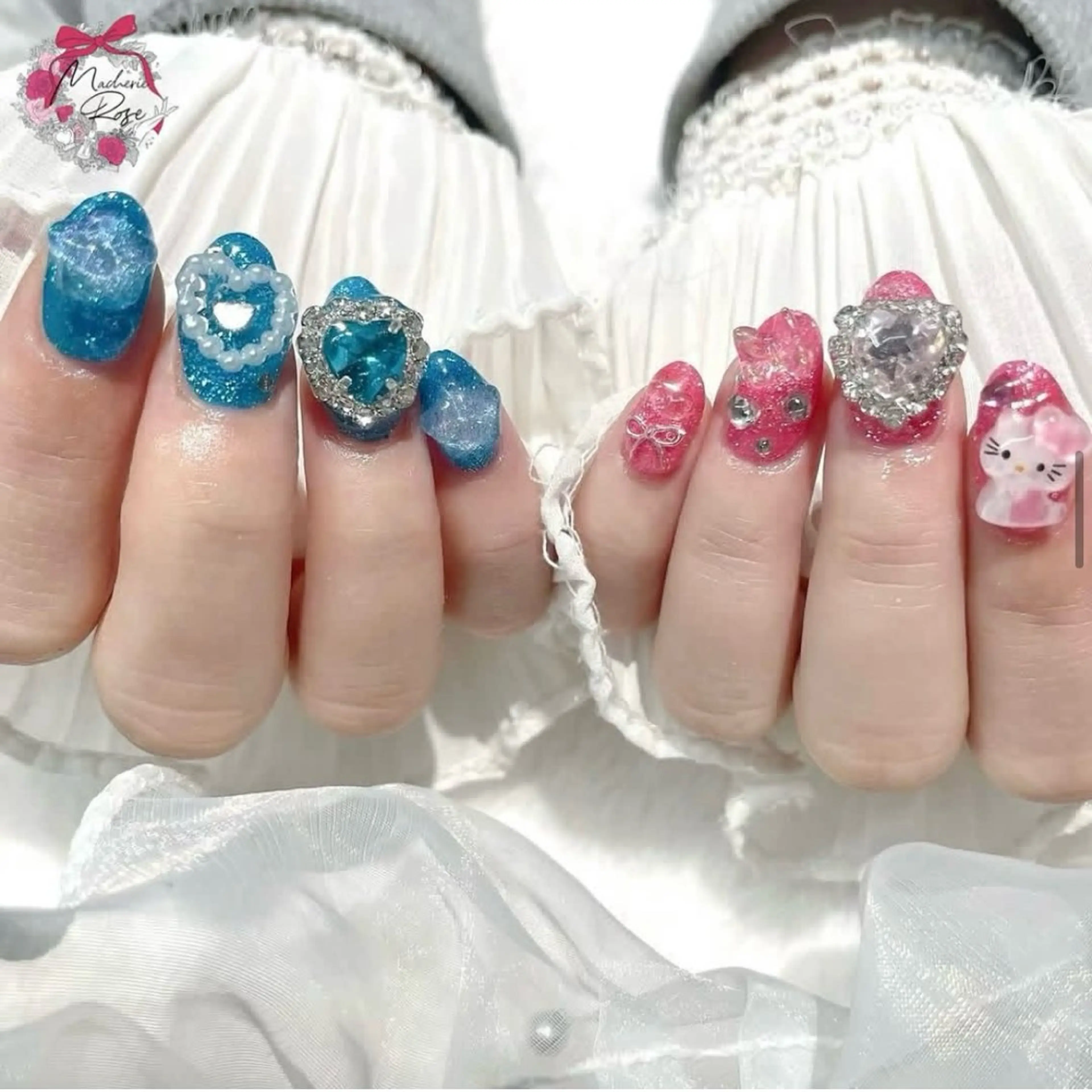 ネイル ハンドネイル ハンドケア マシェリローズ所属・Macherie Roseのネイルデザイン