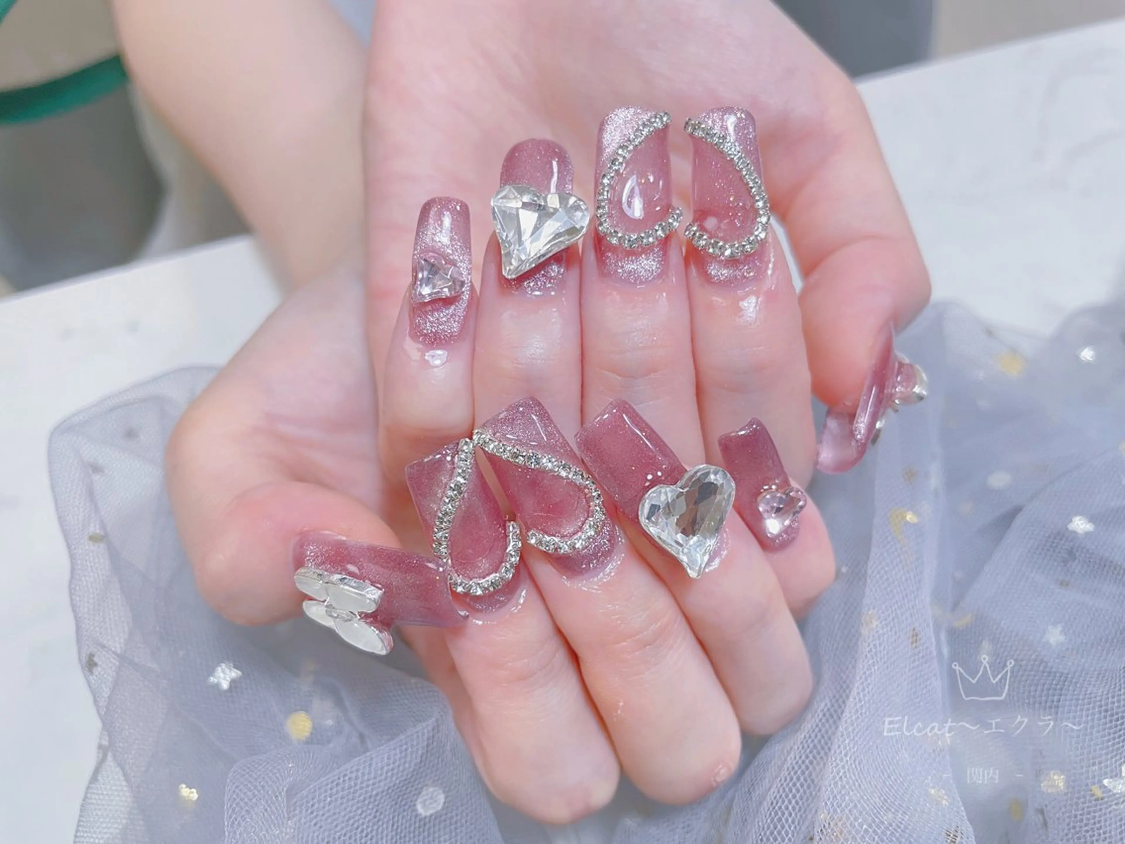 ネイル ハンドネイル ネイルサロンエクラ 🫧Shizukaのネイルデザイン