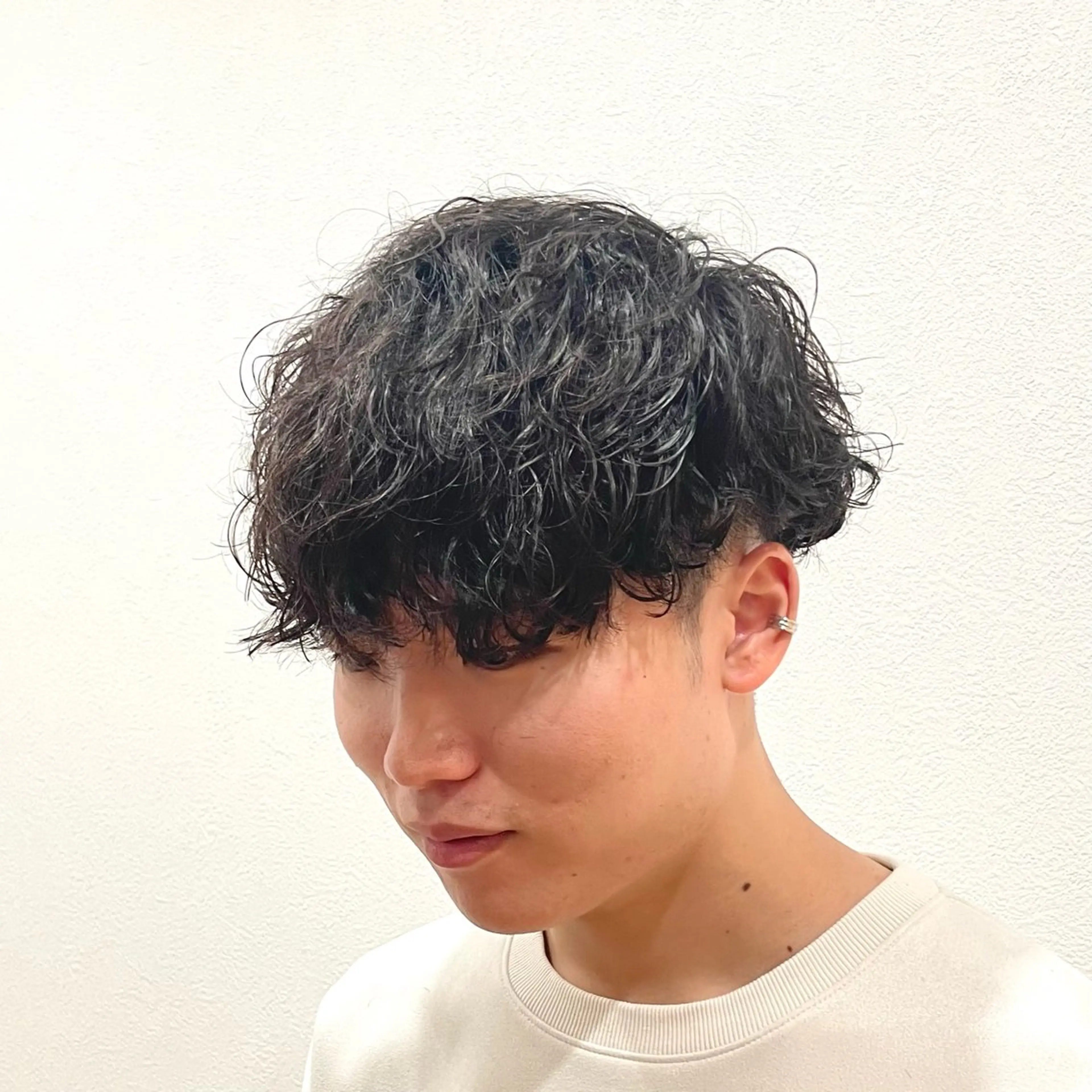 メンズ メンズパーマ カット パーマ トリートメント Aguhairponte所属・メンズ 特化・川田のヘアスタイル