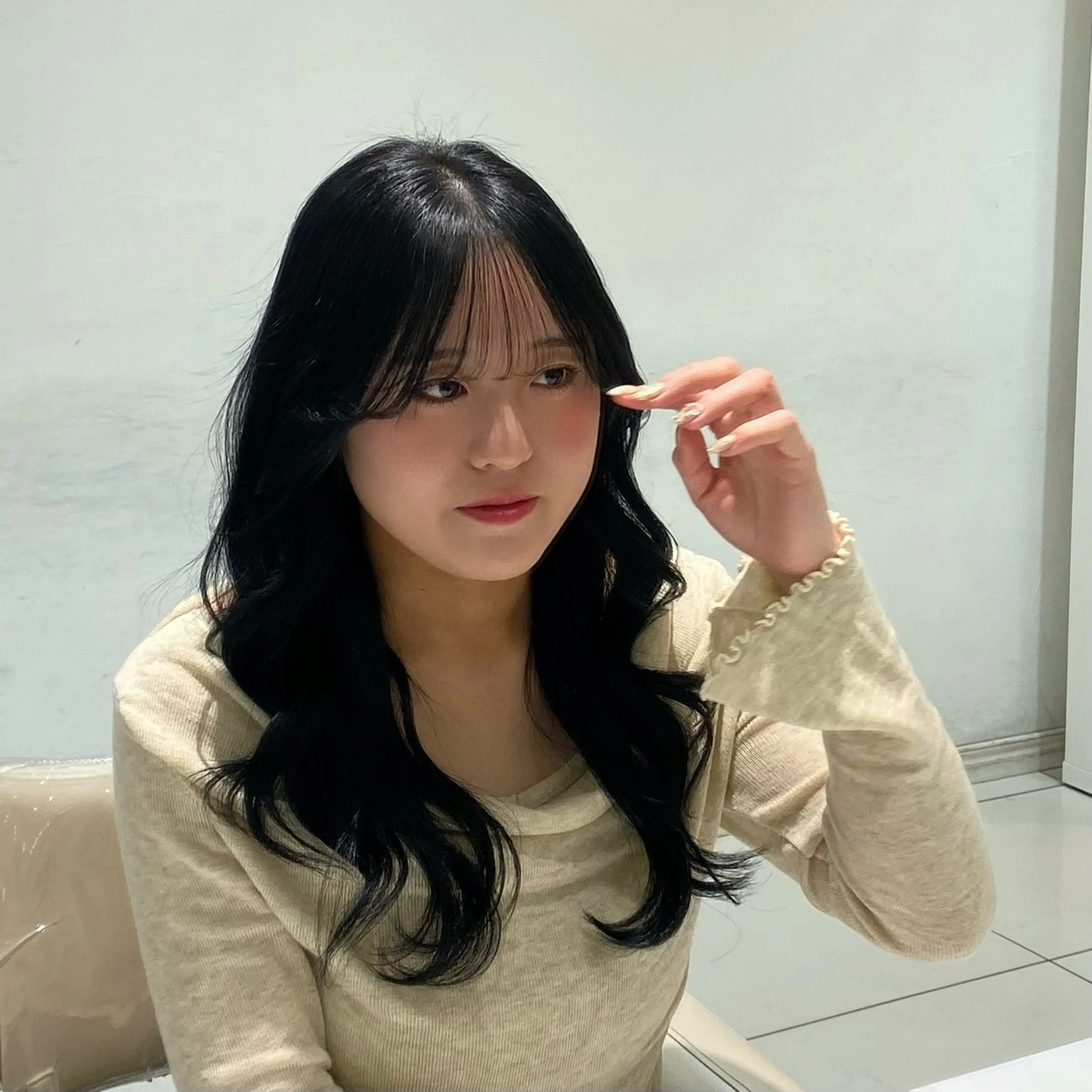 カラー 🎀TEN🎀 オリーブベージュのヘアスタイル