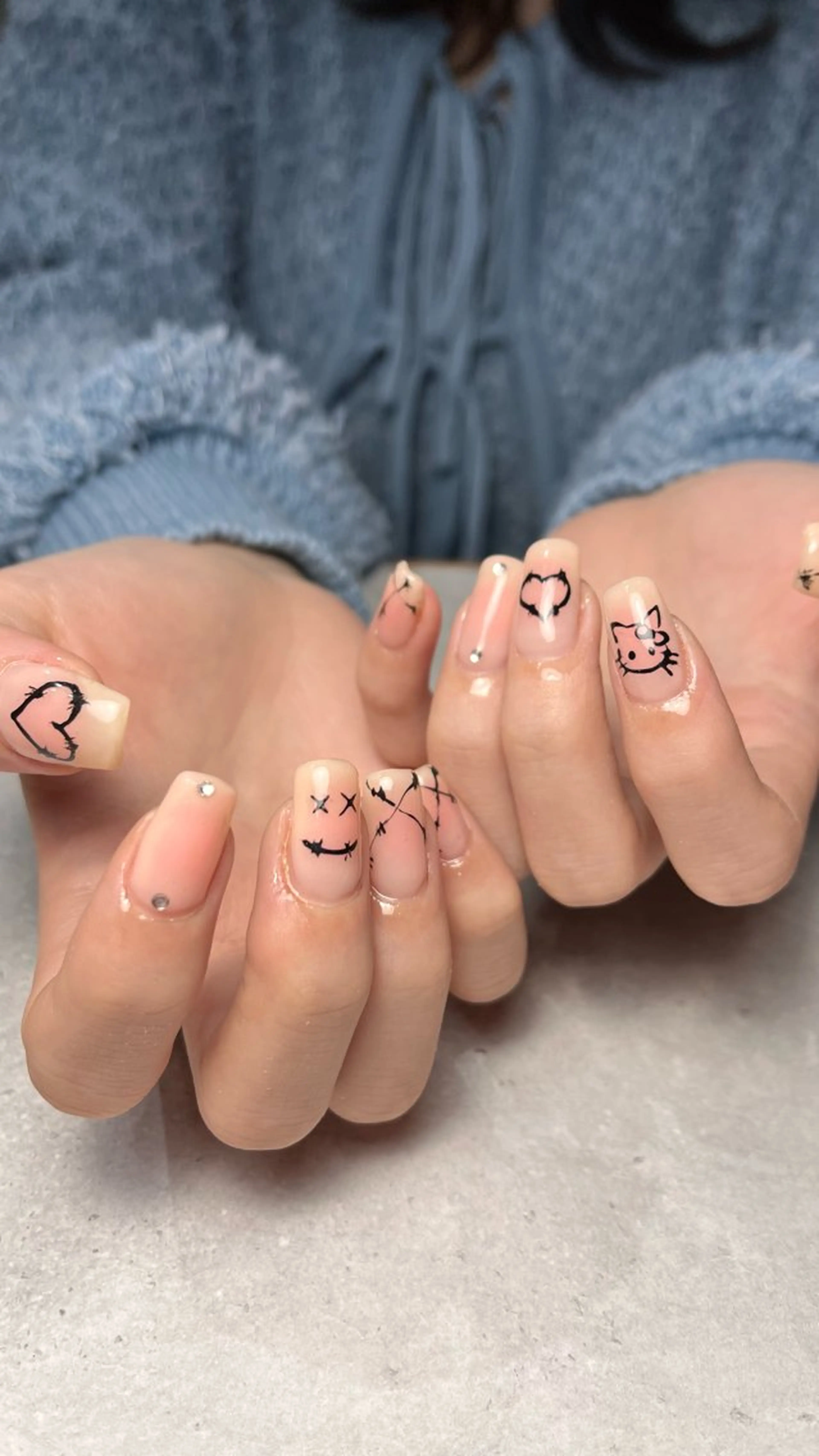 ネイル 🤎Two ERI🤎のネイルデザイン