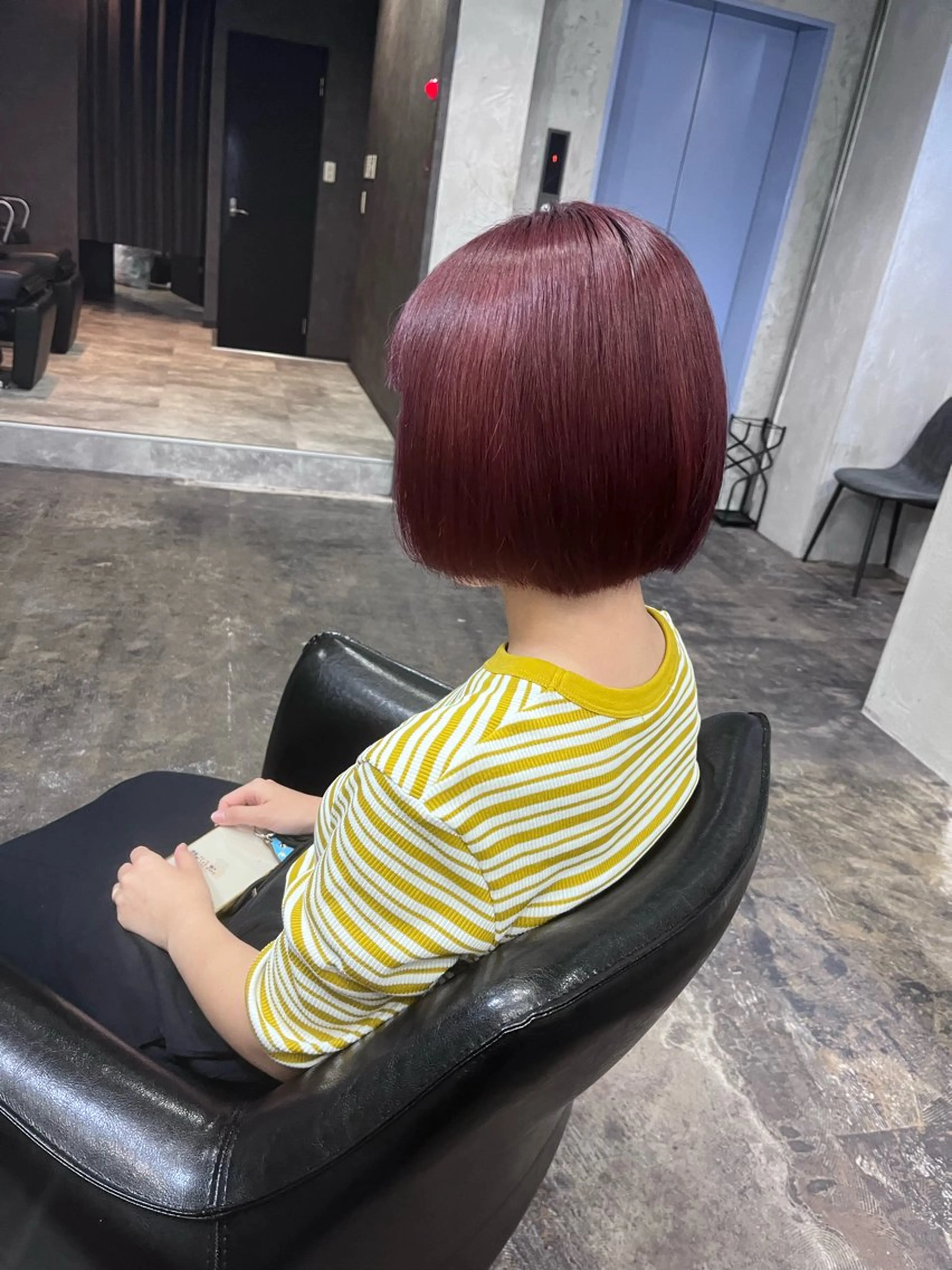 ショート カラー ヘアカラー Maison Halu YUKIのヘアスタイル