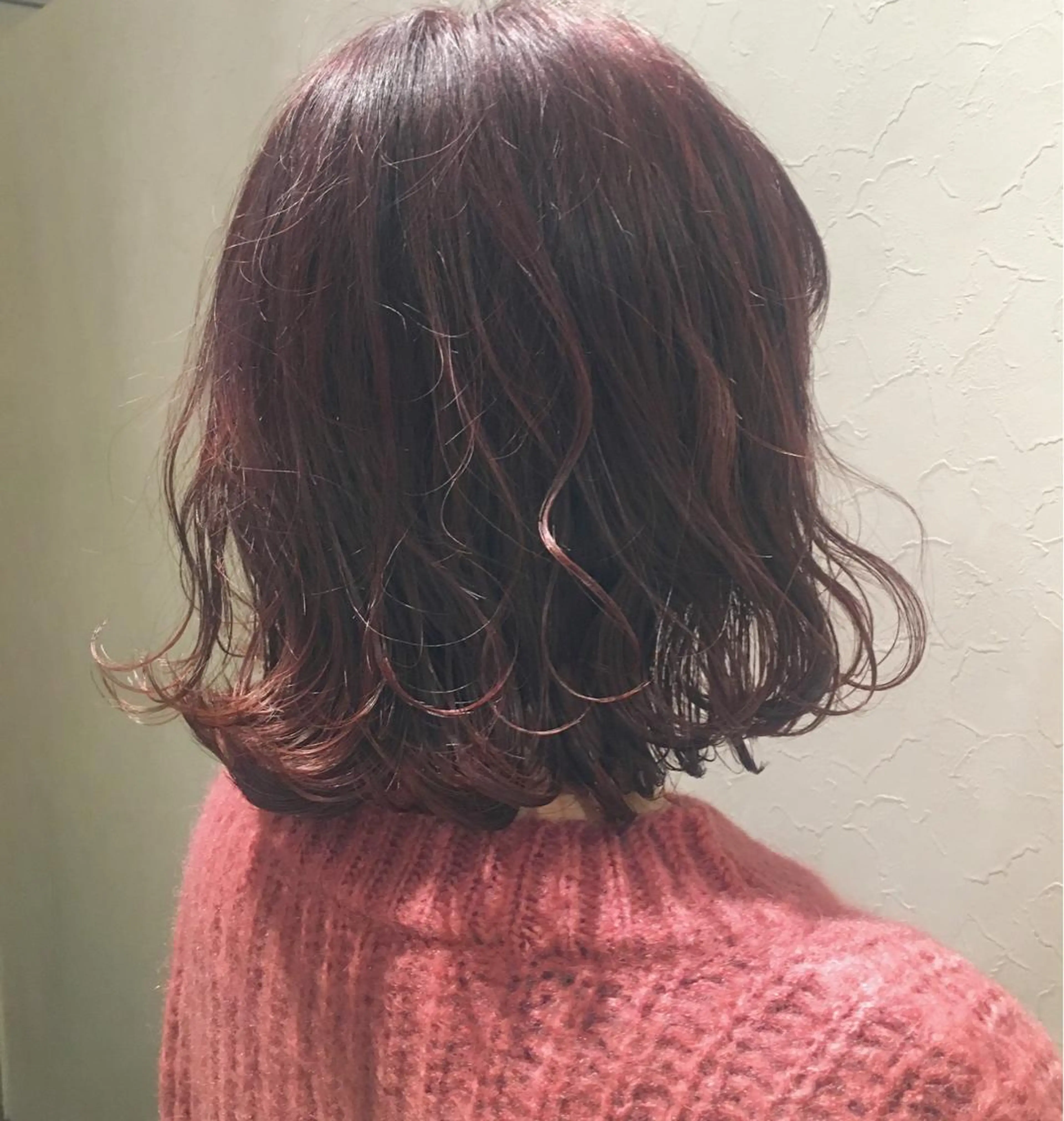 ミディアム カラー nakahara madokaのヘアスタイル