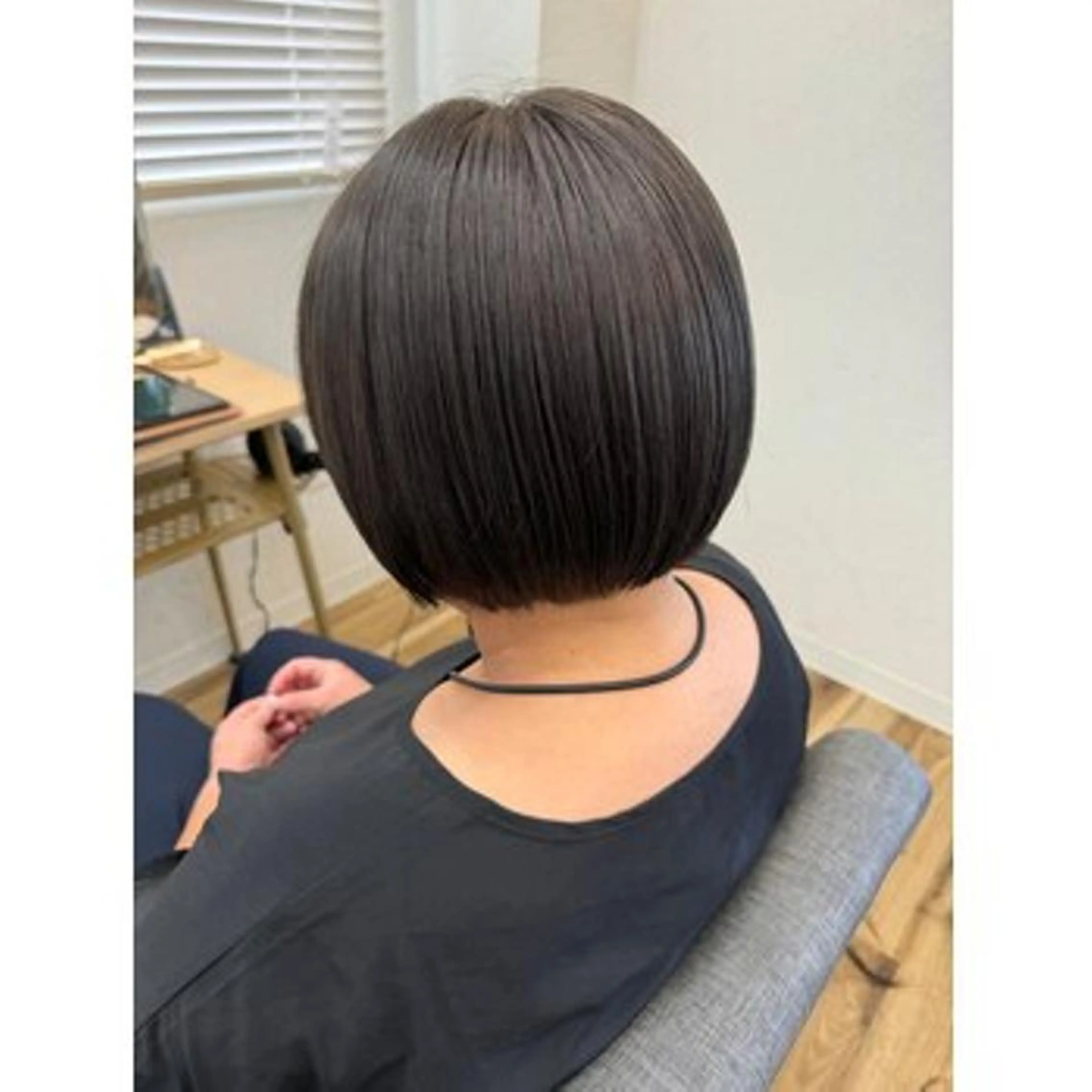 ショート ボブ トリートメント TELAHAIR 髪質改善特化型サロンのヘアスタイル