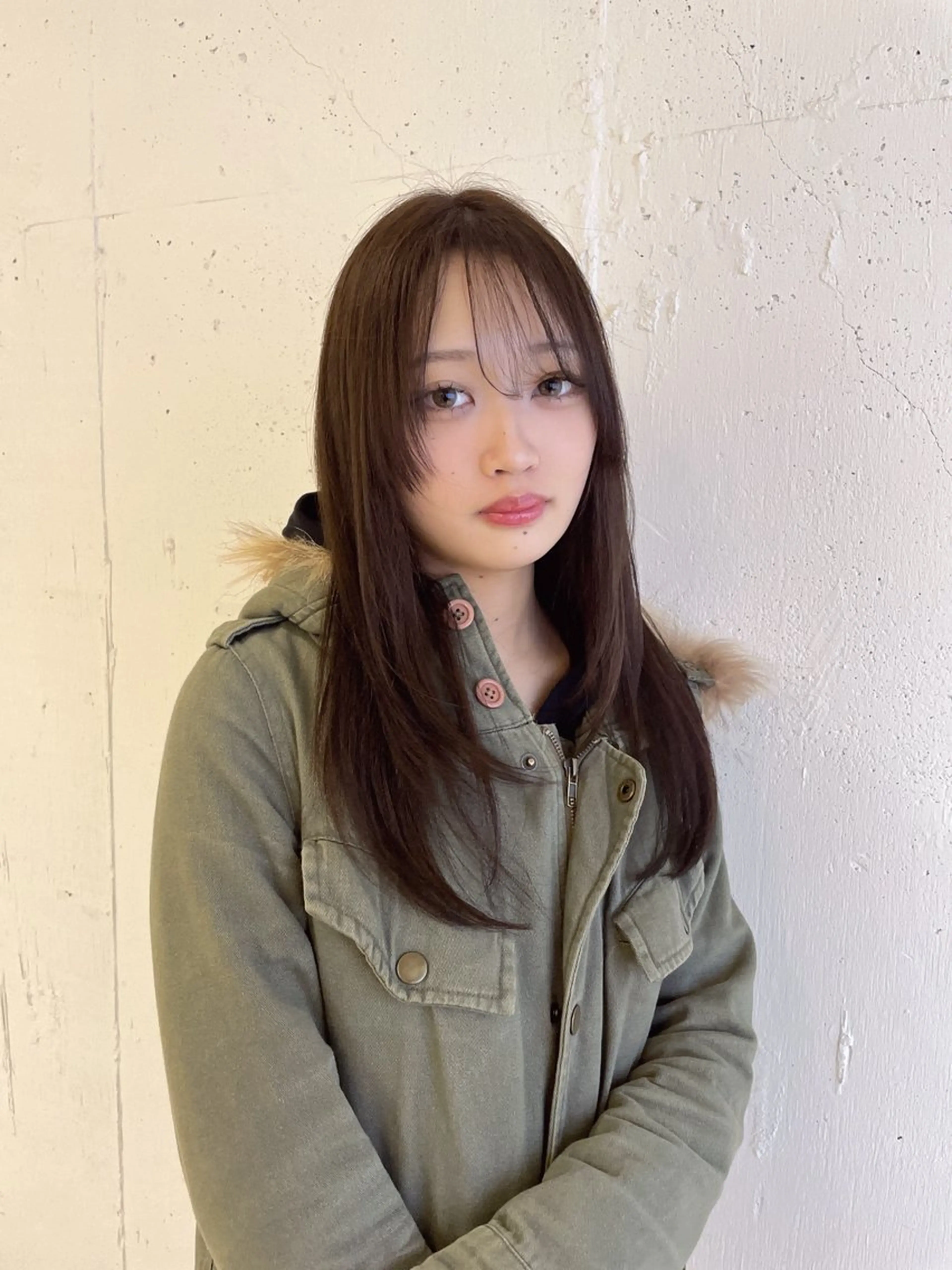 ロング ヘアカラー ユイナ ★暖色/レイヤー★のヘアスタイル