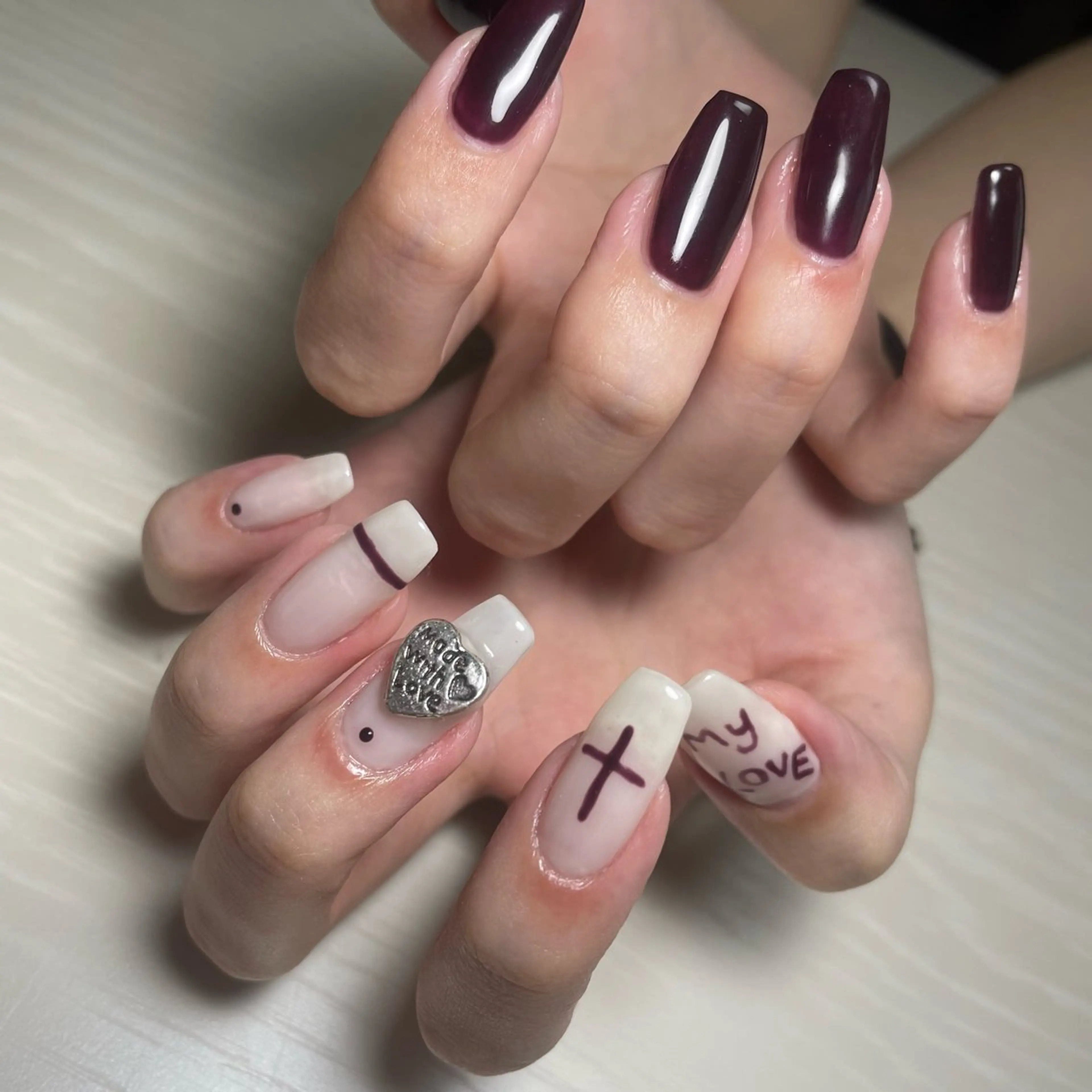 ネイル ハンドネイル GO TODAY 吉祥寺Glint所属・うの 韓国ﾈｲﾙ໒꒱⋆⭒˚のネイルデザイン