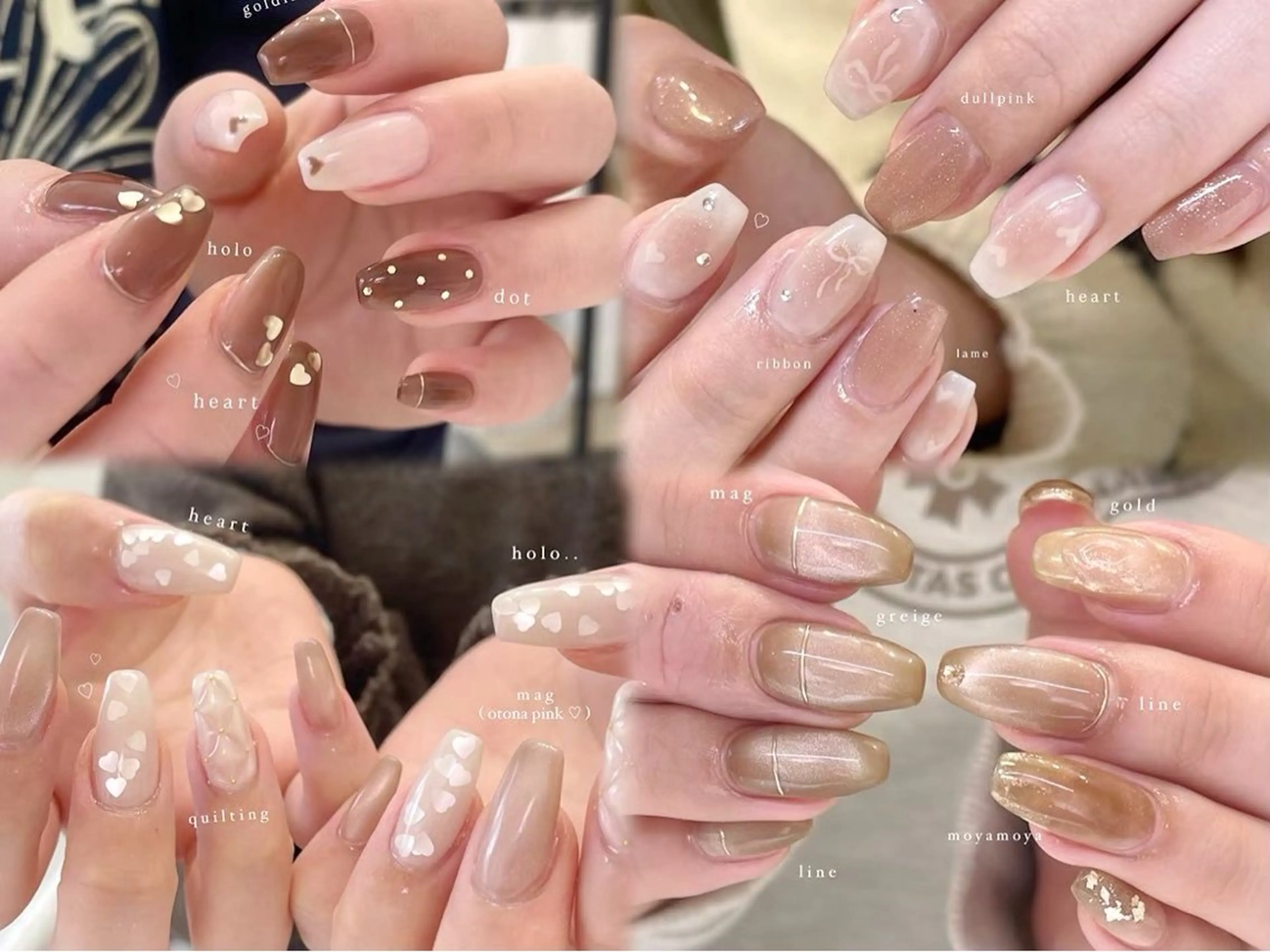 ネイル マグネットネイル ニュアンスネイル ワンホンネイル Un nail salon所属・Ún. 非対面ネイルサロンのネイルデザイン