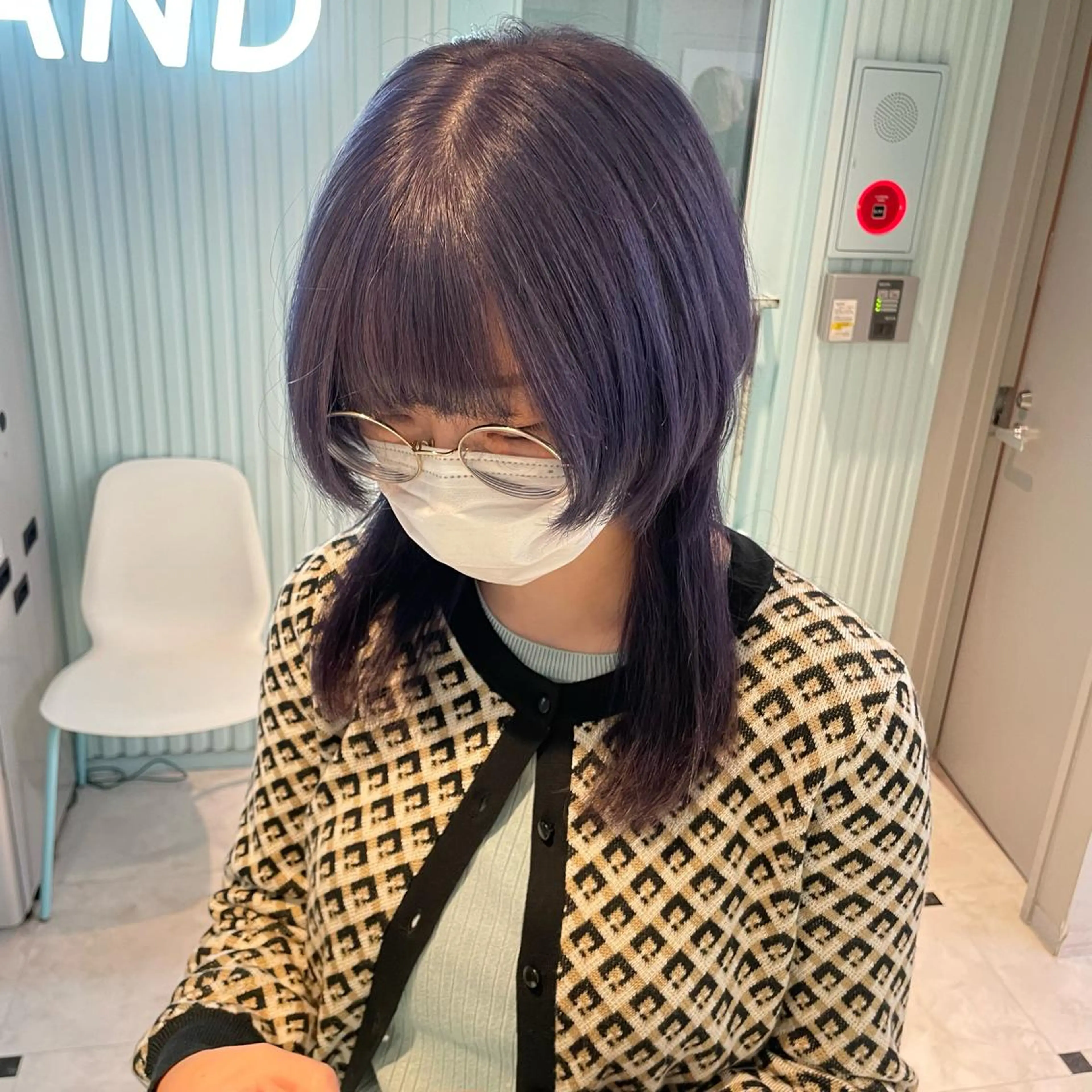 セミロング カラー ヘアカラー トリートメント 透明感・トレンドヘア 🫧SENDAI🫧のヘアスタイル