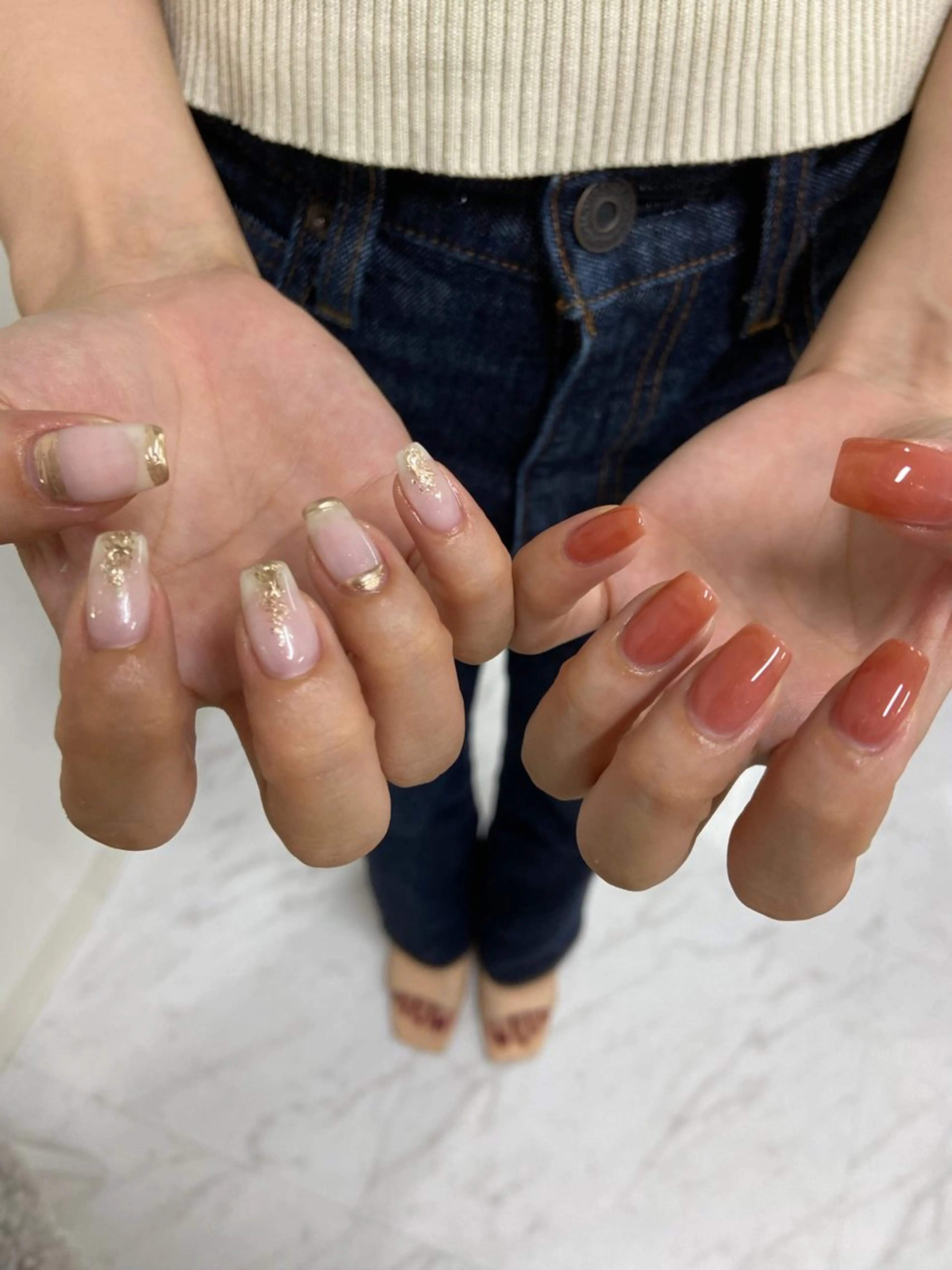 ネイル ハンドネイル HIKARI 4uまつ毛ネイルのネイルデザイン