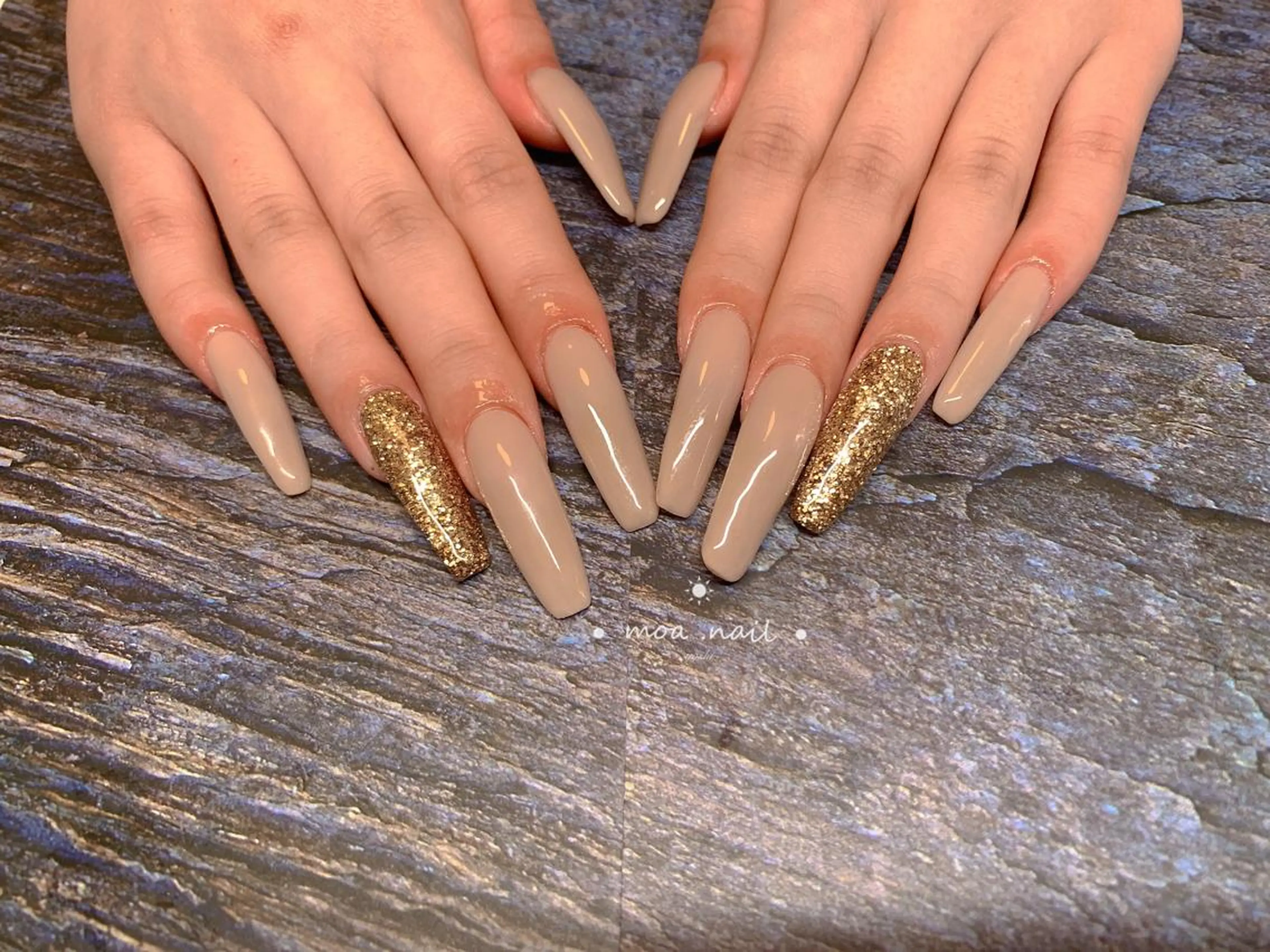 ネイル ワンカラーネイル スカルプネイル MOA NAIL所属・MoaNail🫶 Yoshiのネイルデザイン