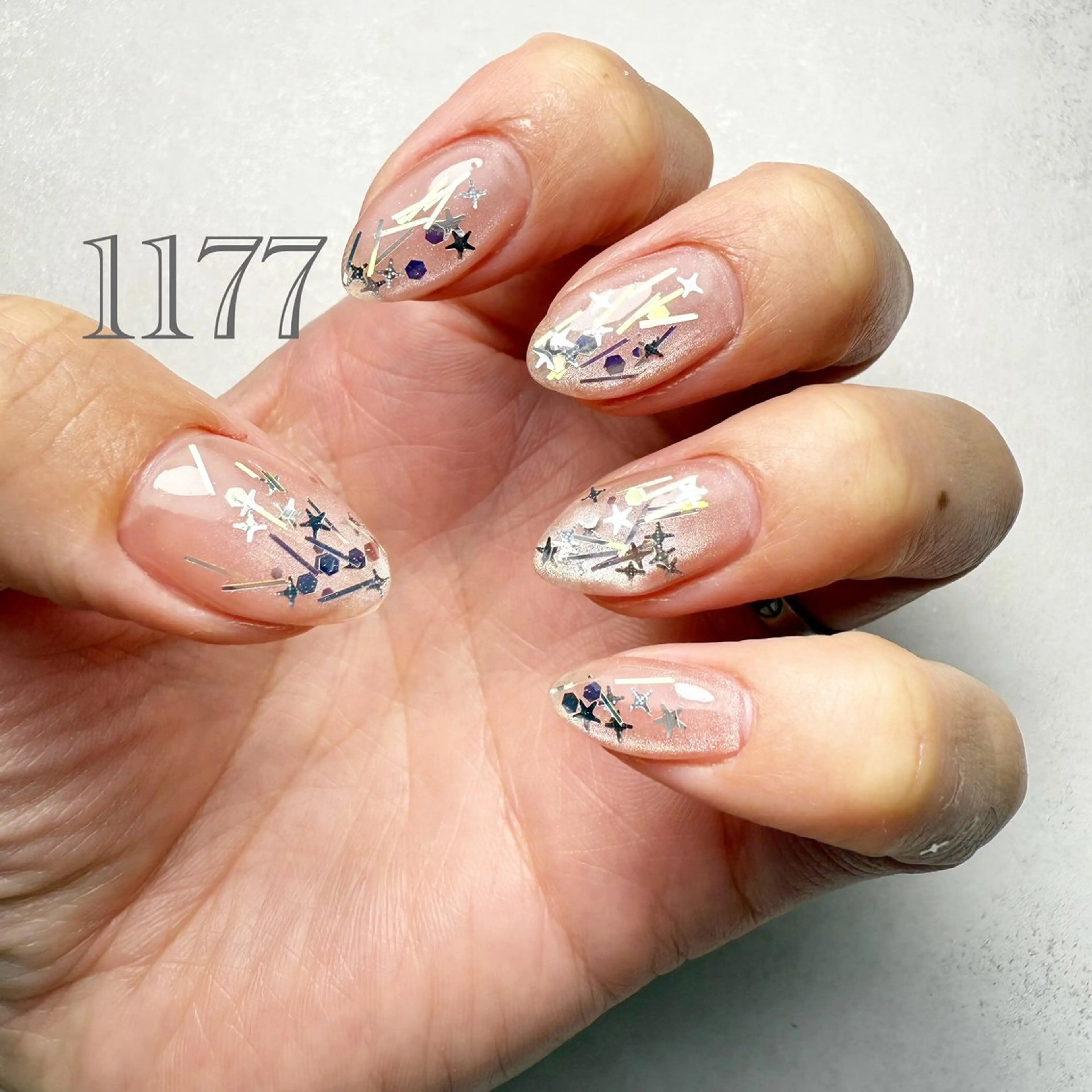 マグネット×ラメホロの写真