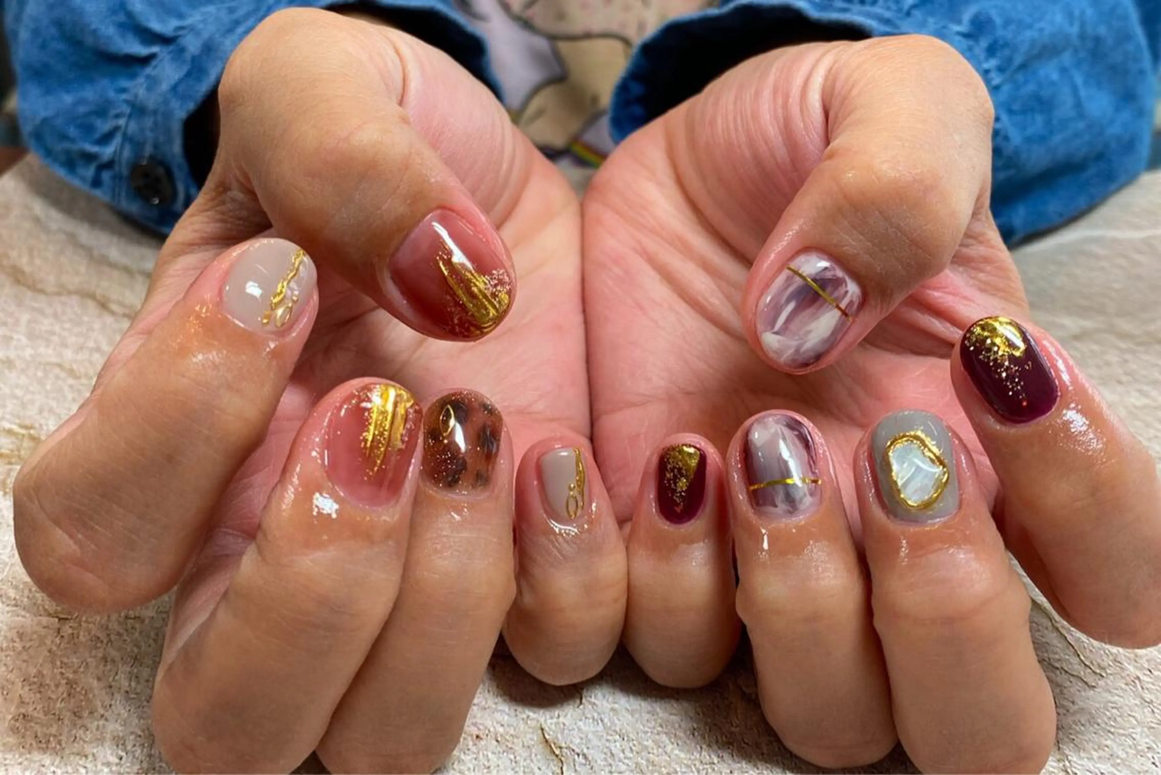 ネイル Hair salon Irie所属・與儀 知佳のネイルデザイン