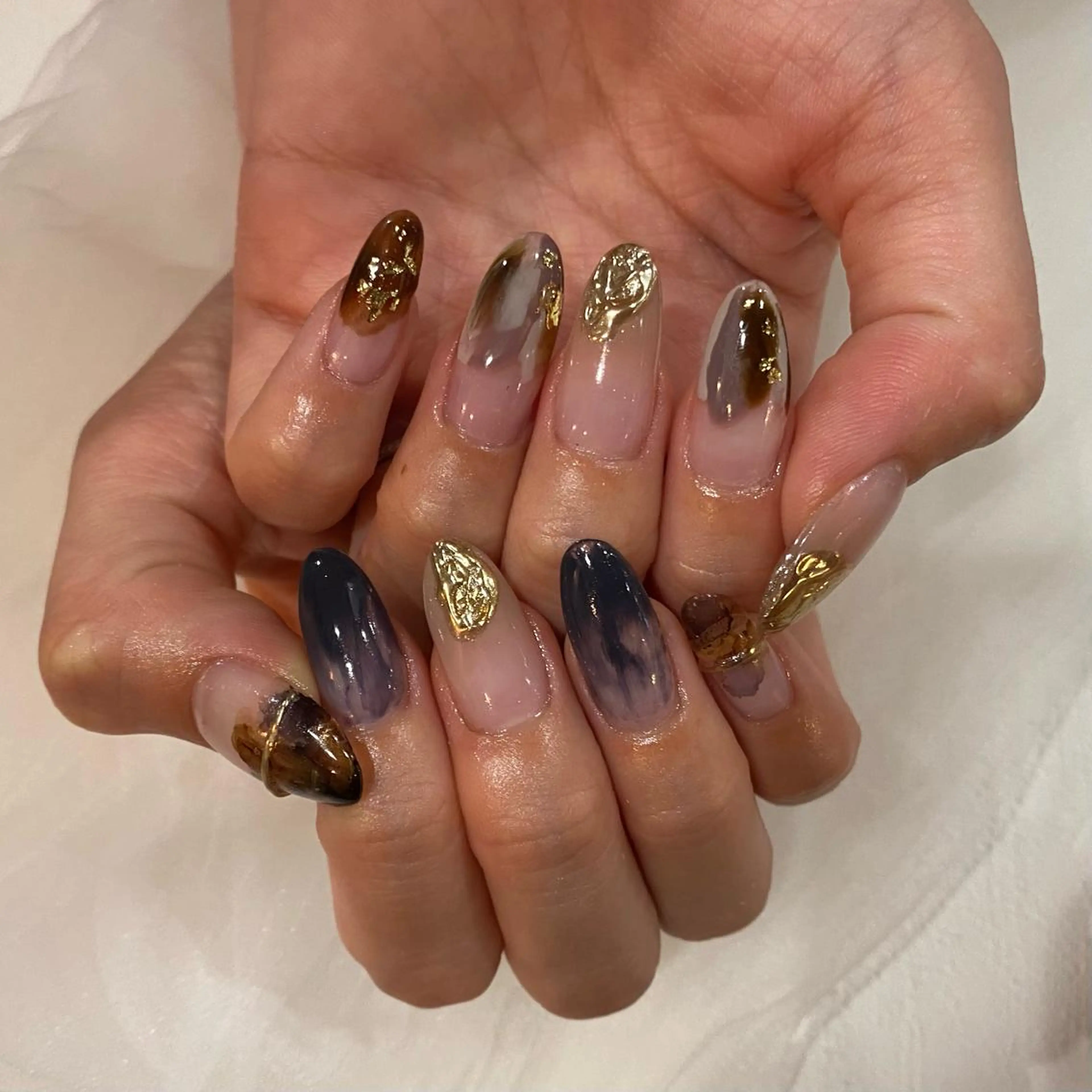 ネイル ハンドネイル Cleo伏見店🌿 Momokaのネイルデザイン