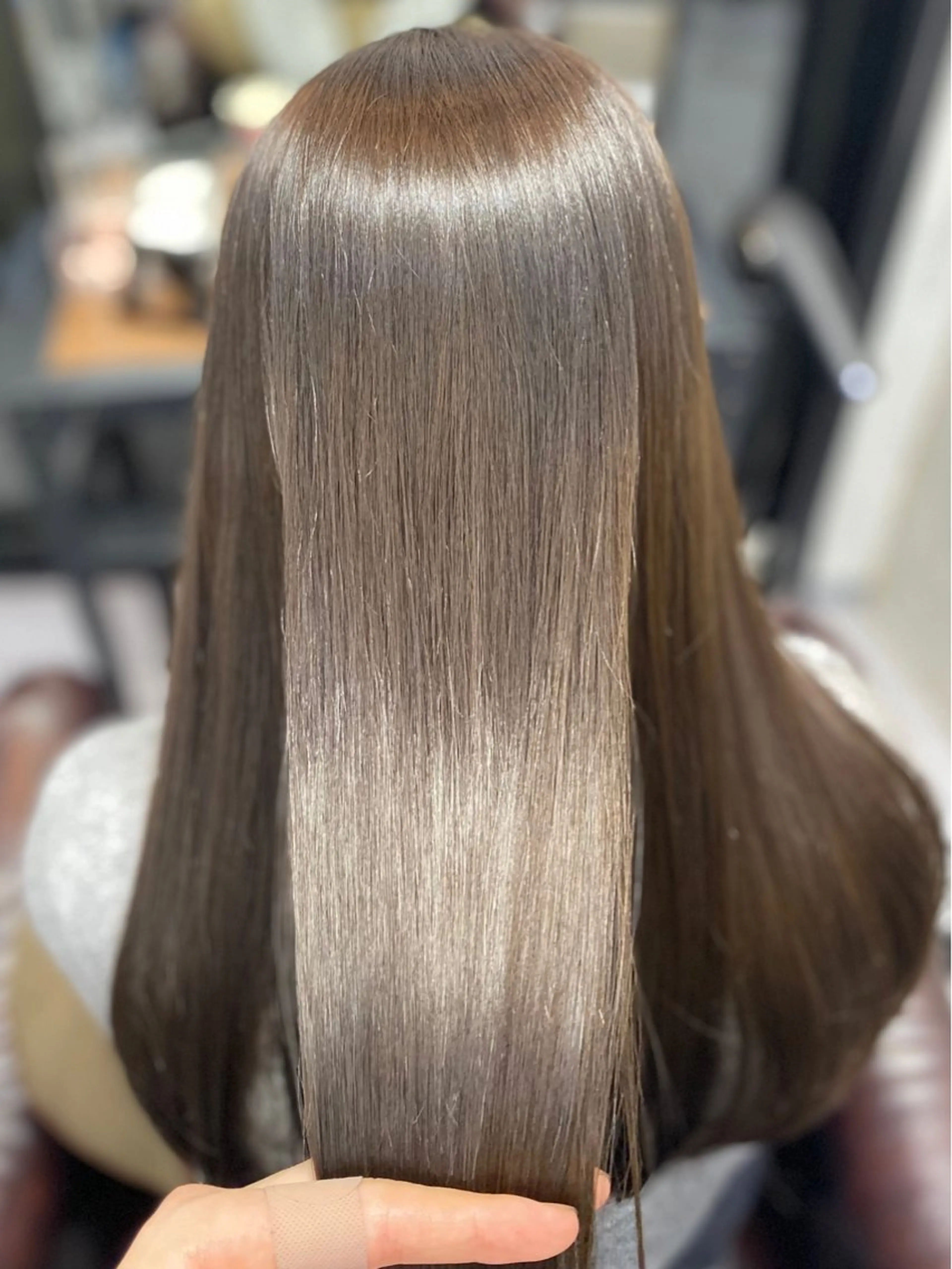 ロング 髪質改善 トリートメント トリートメント 韓国/ワンホンヘア 髪質改善/MaCoのヘアスタイル