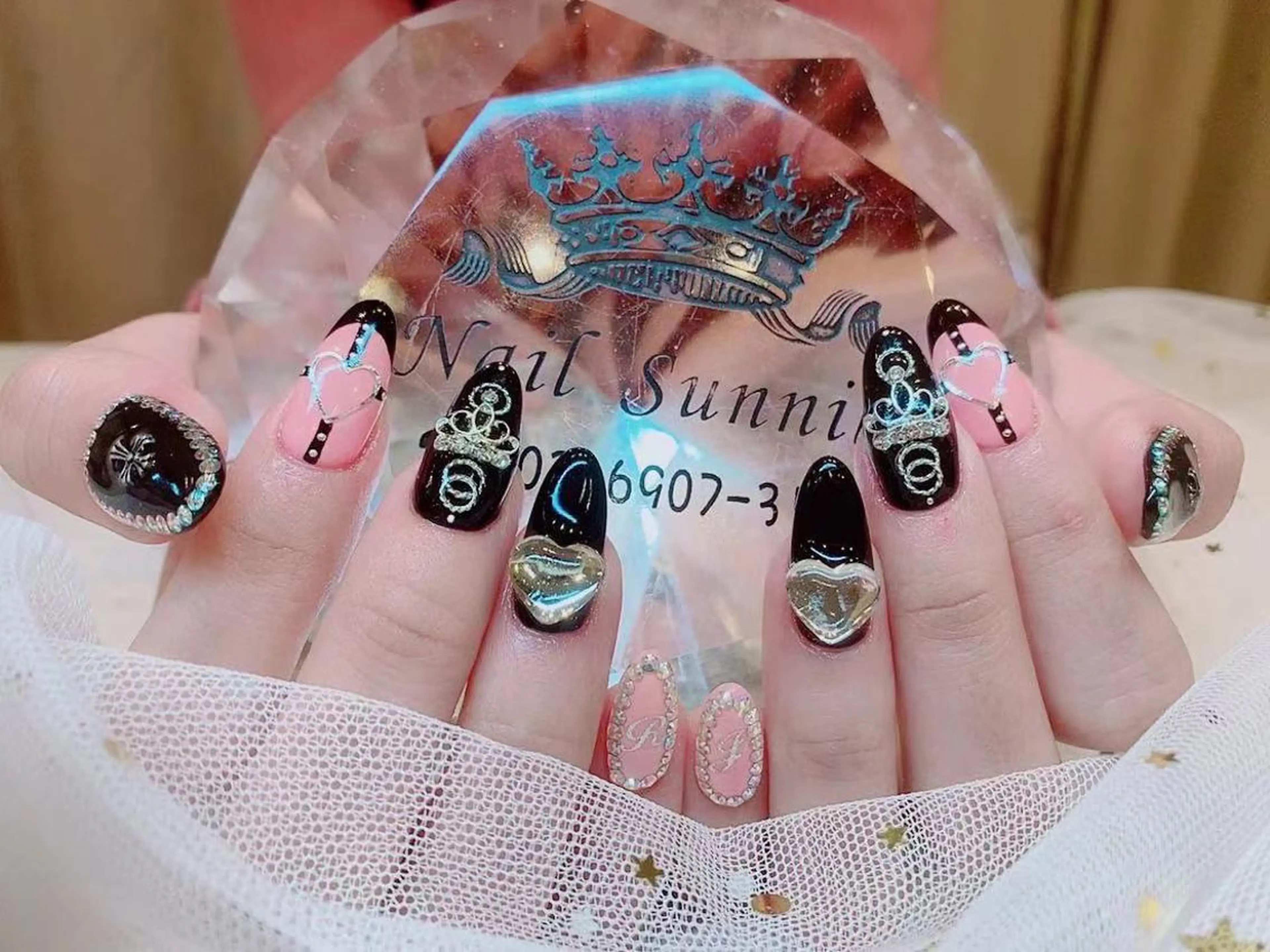 カラー 長さだし専門店 M2　rikaのネイルデザイン