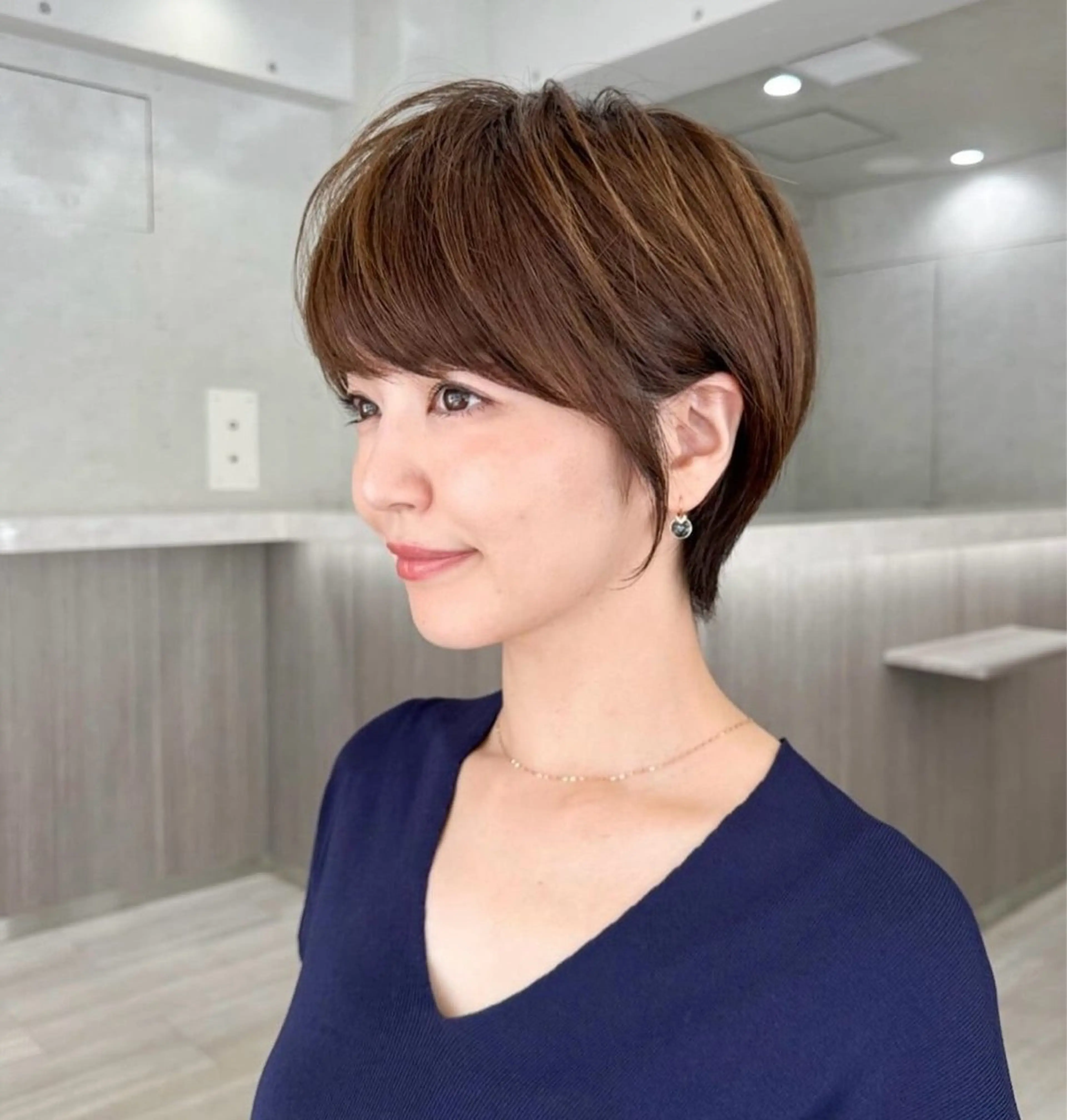 ショート nex the salon coall所属・🫧似合わせショート イシダ🫧のヘアスタイル