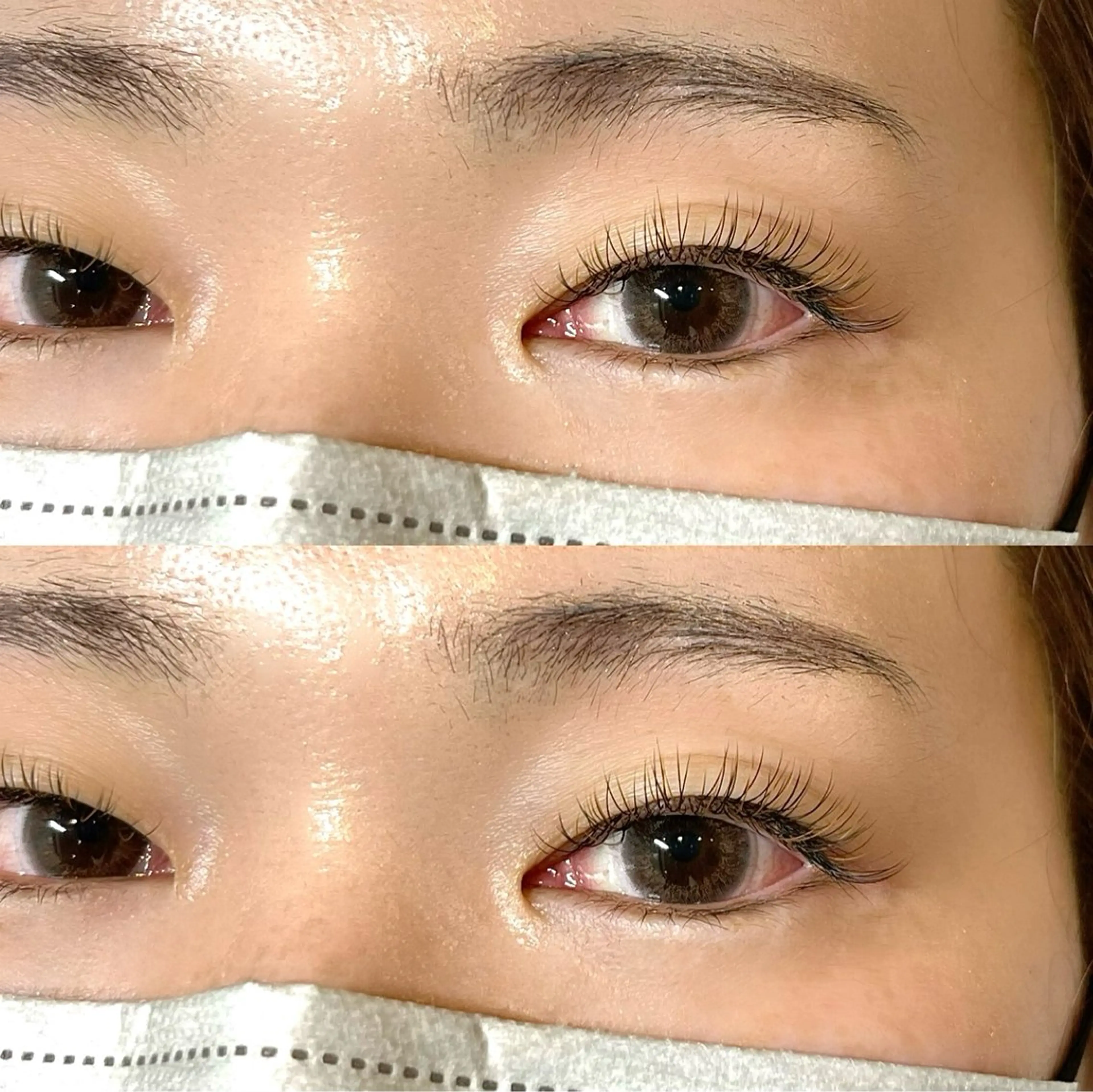 マツエク・マツパ キュート フラットラッシュ ナチュラル designK 本店所属・designK 富士原 こころのマツエク・マツパデザイン