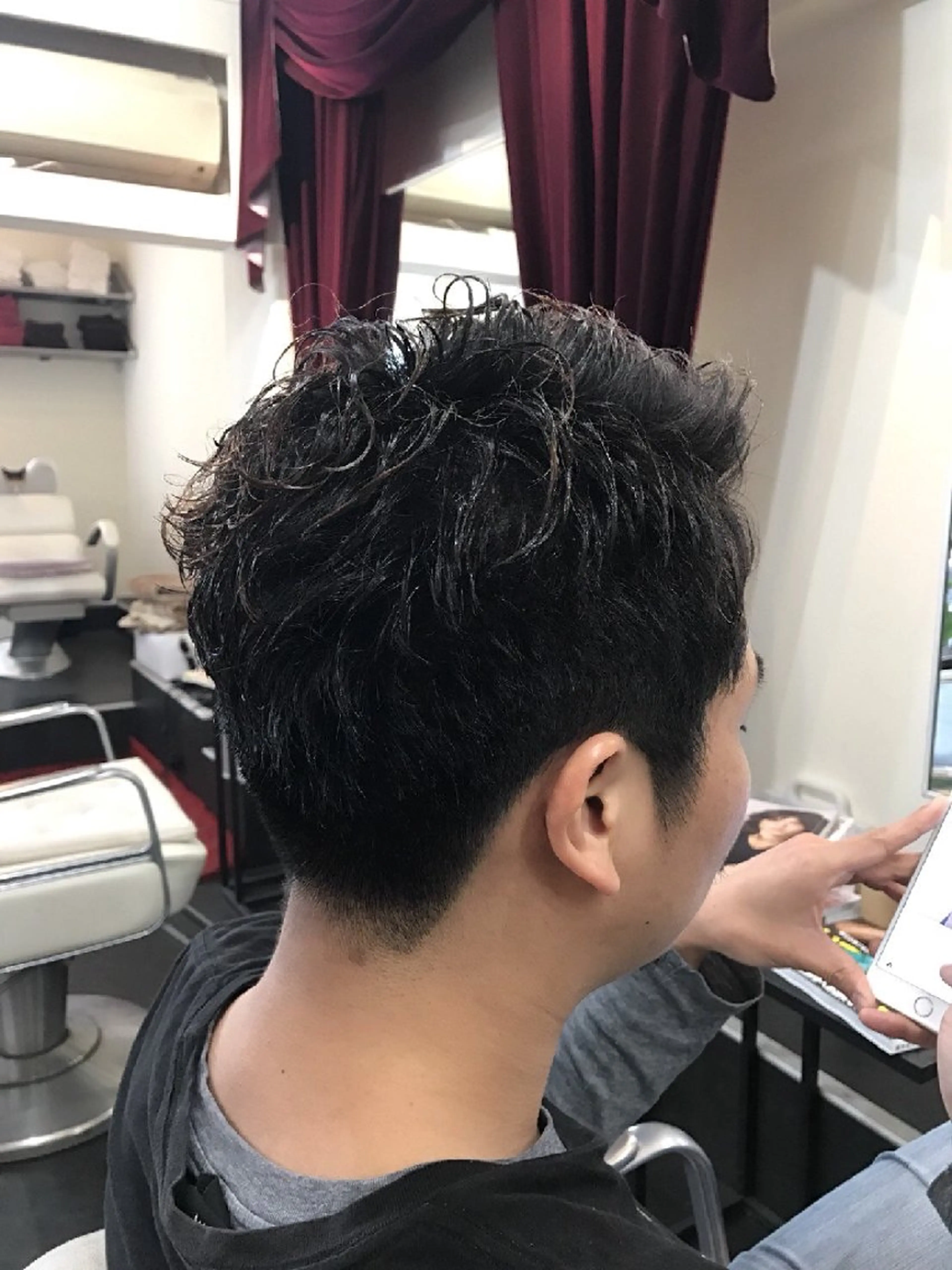 【メンズ限定】カット+ツイストパーマの写真