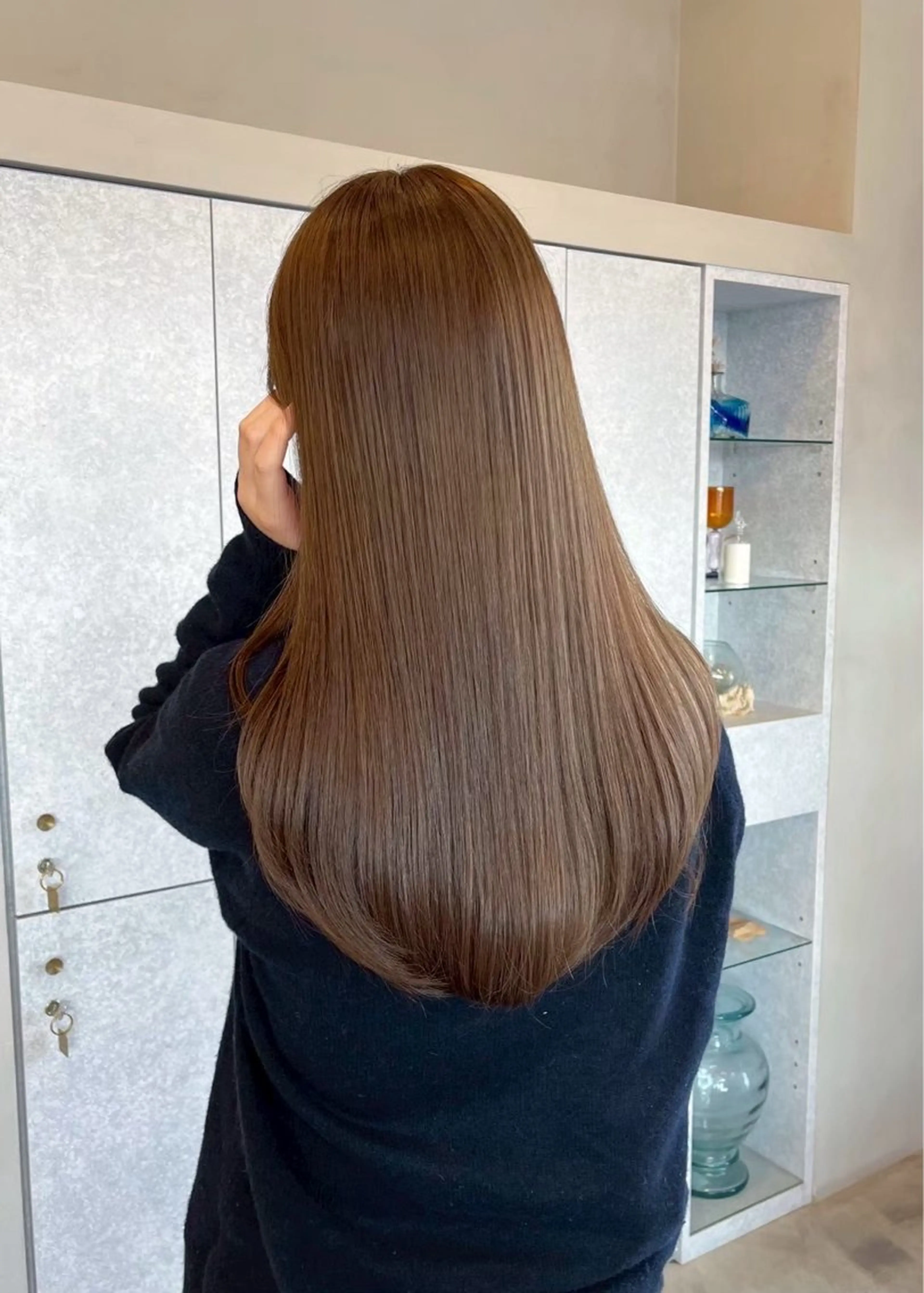 ロング カラー honami🐬／ 美髪カラー／縮毛矯正のヘアスタイル