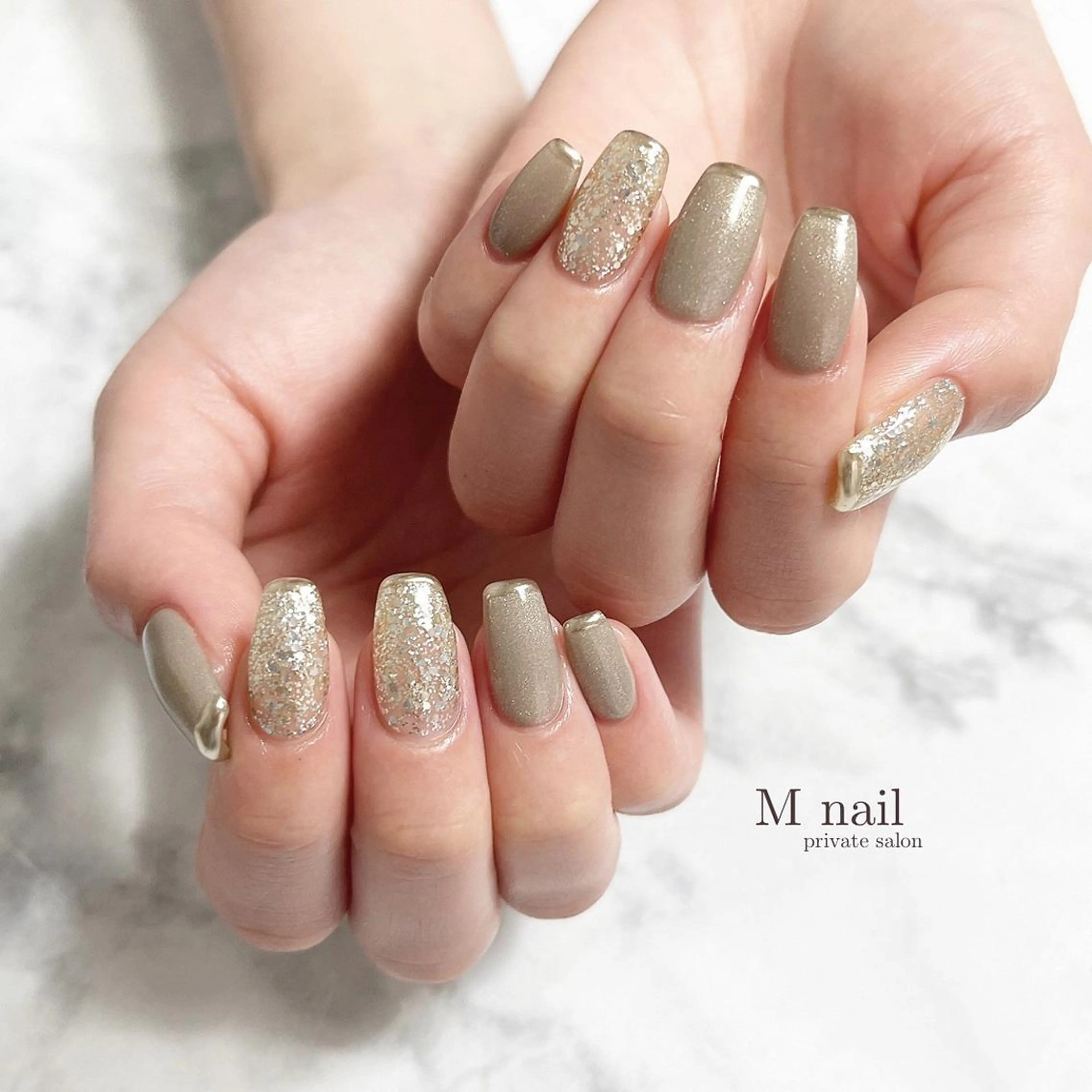 ネイル ハンドネイル M　nail所属・M nailのネイルデザイン