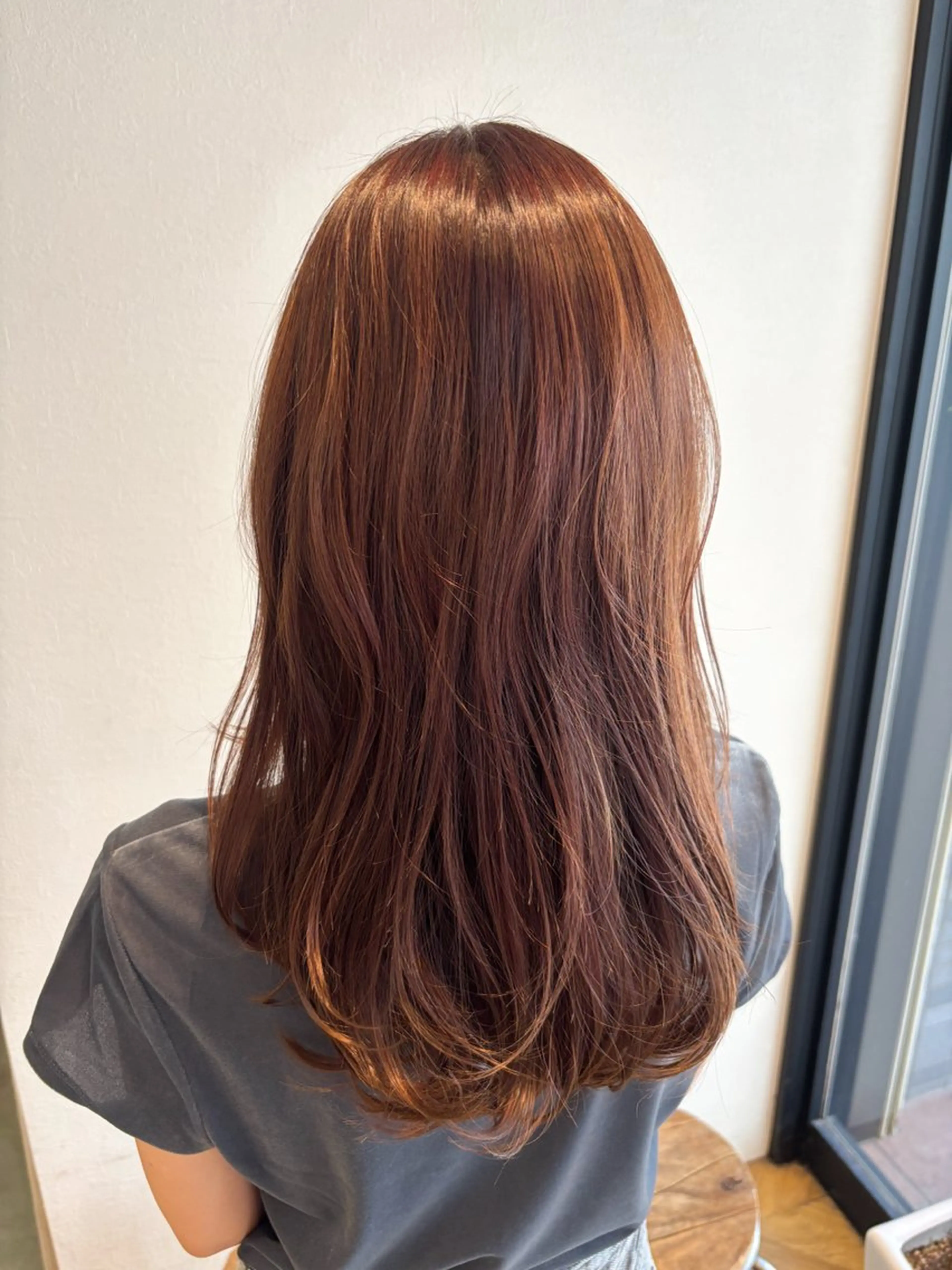 セミロング 井上 樹のヘアスタイル