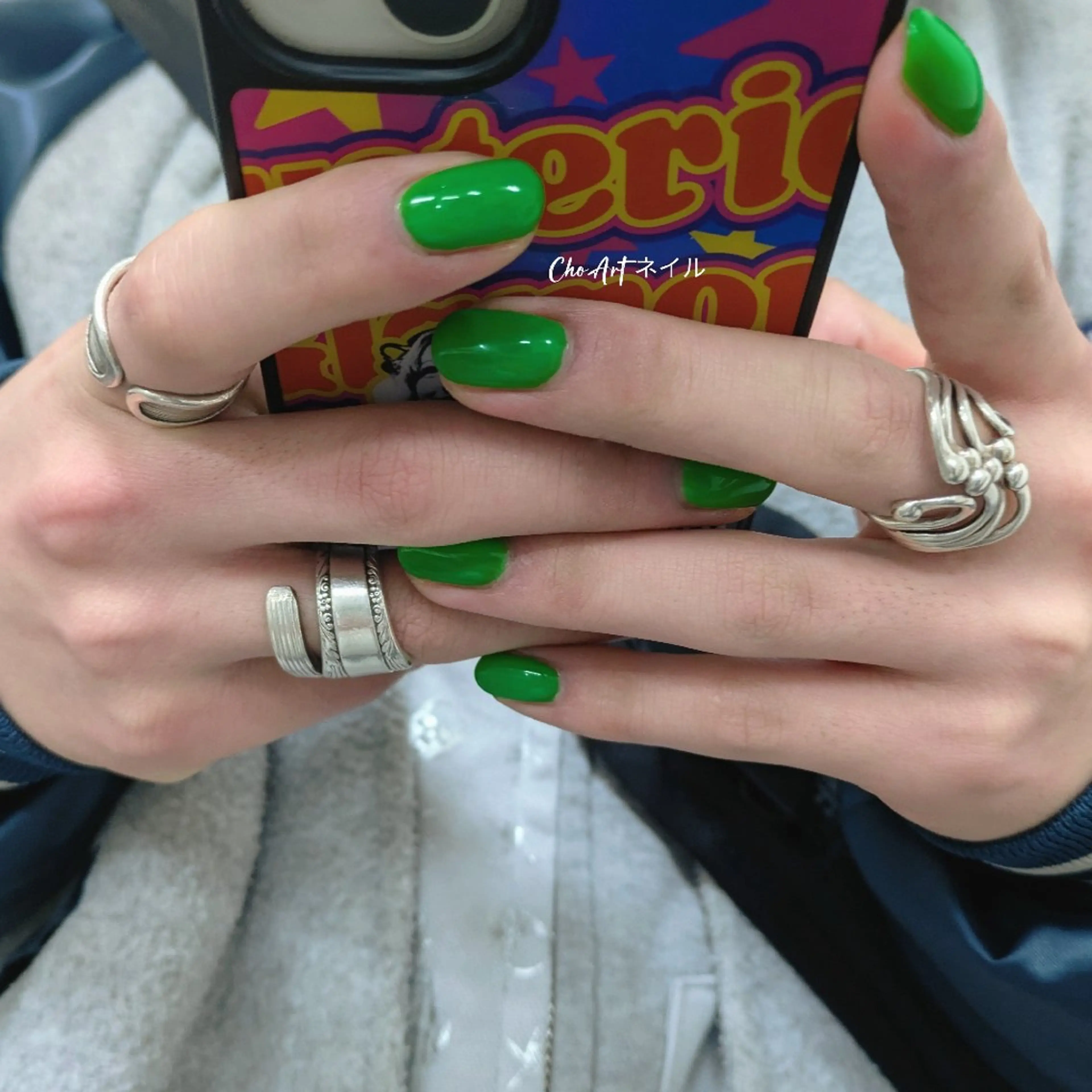 ネイル アートネイル ホログラムネイル キラキラネイル ラメ(グリッター) マグネットネイル Cho Artネイル所属・Cho Art ネイルのネイルデザイン