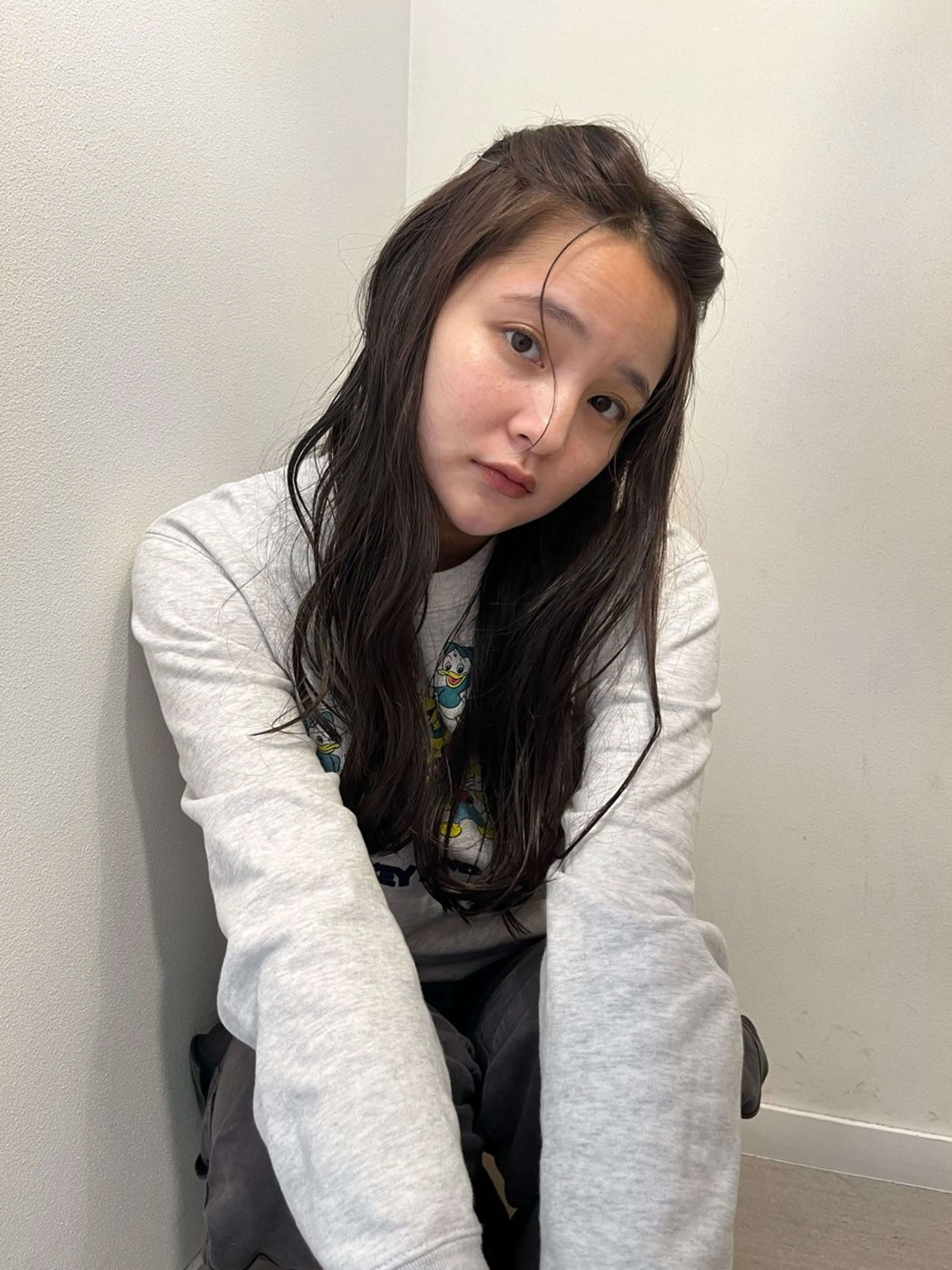 カット＋ケアカラー＋トリートメントの写真