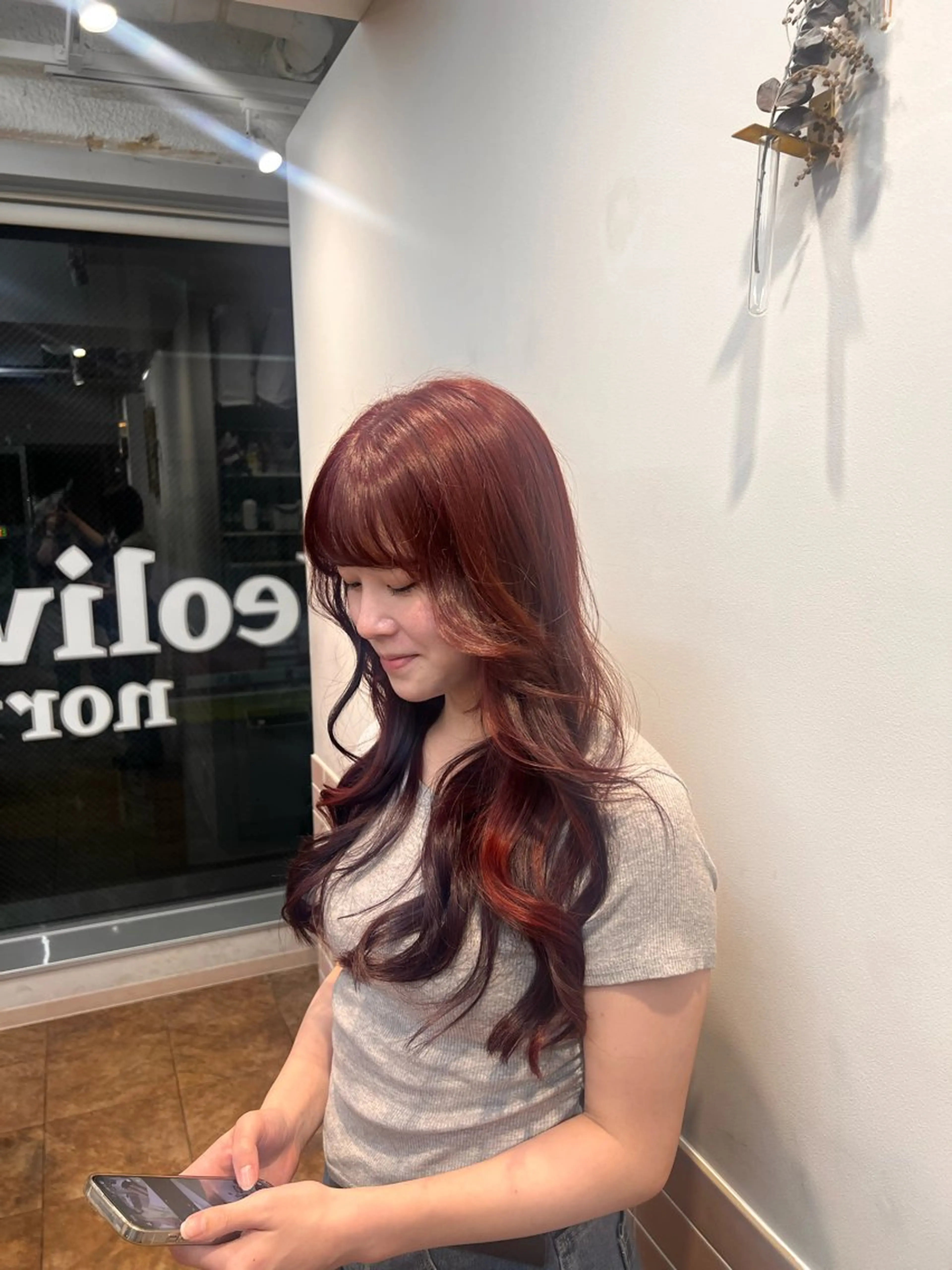 ロング カラー 🎀みさき🎀 韓国レイヤー ボブ♡のヘアスタイル