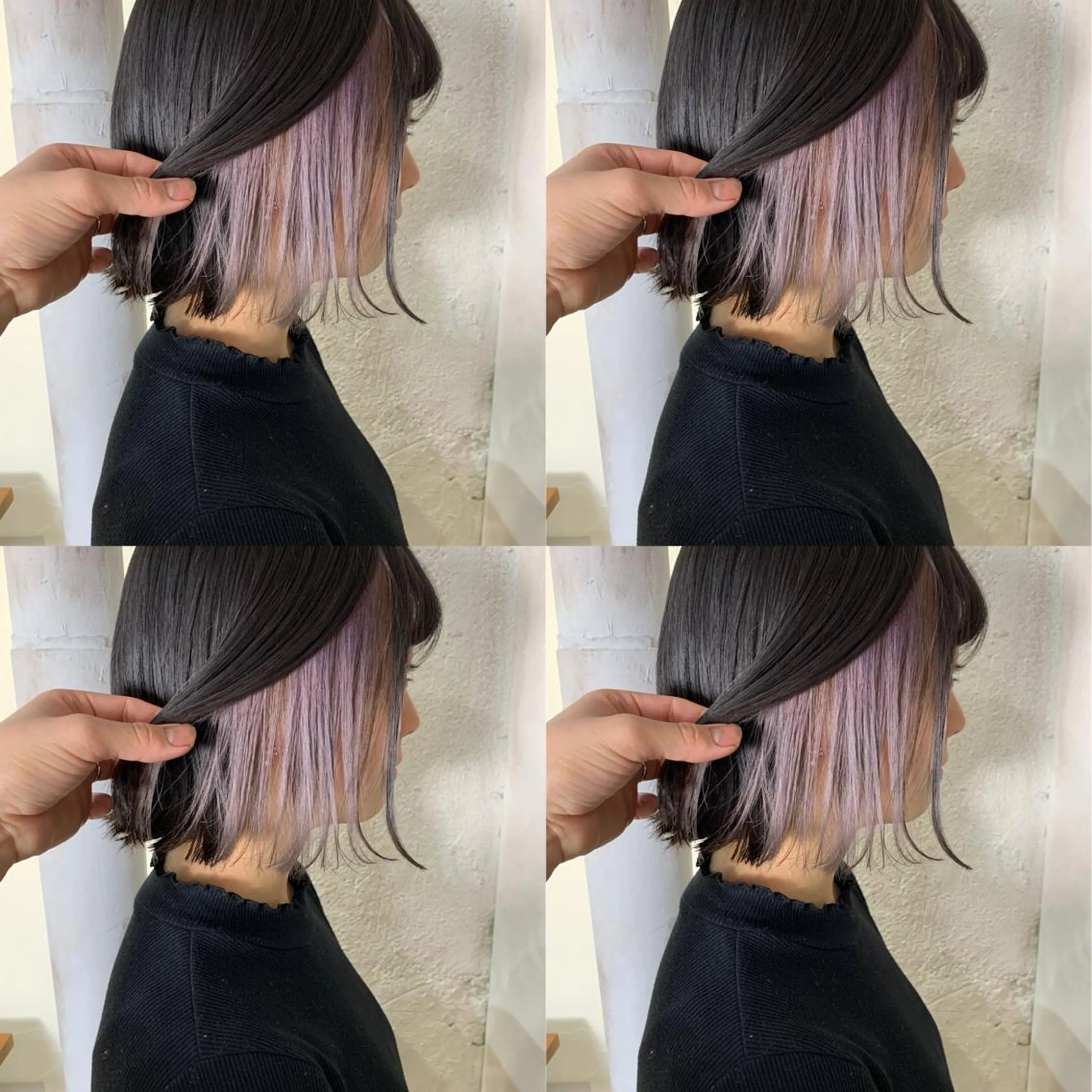 カット＋全体カラー＋インナーor 裾カラー(1回ブリーチ付き)＋クイックトリートメントの写真