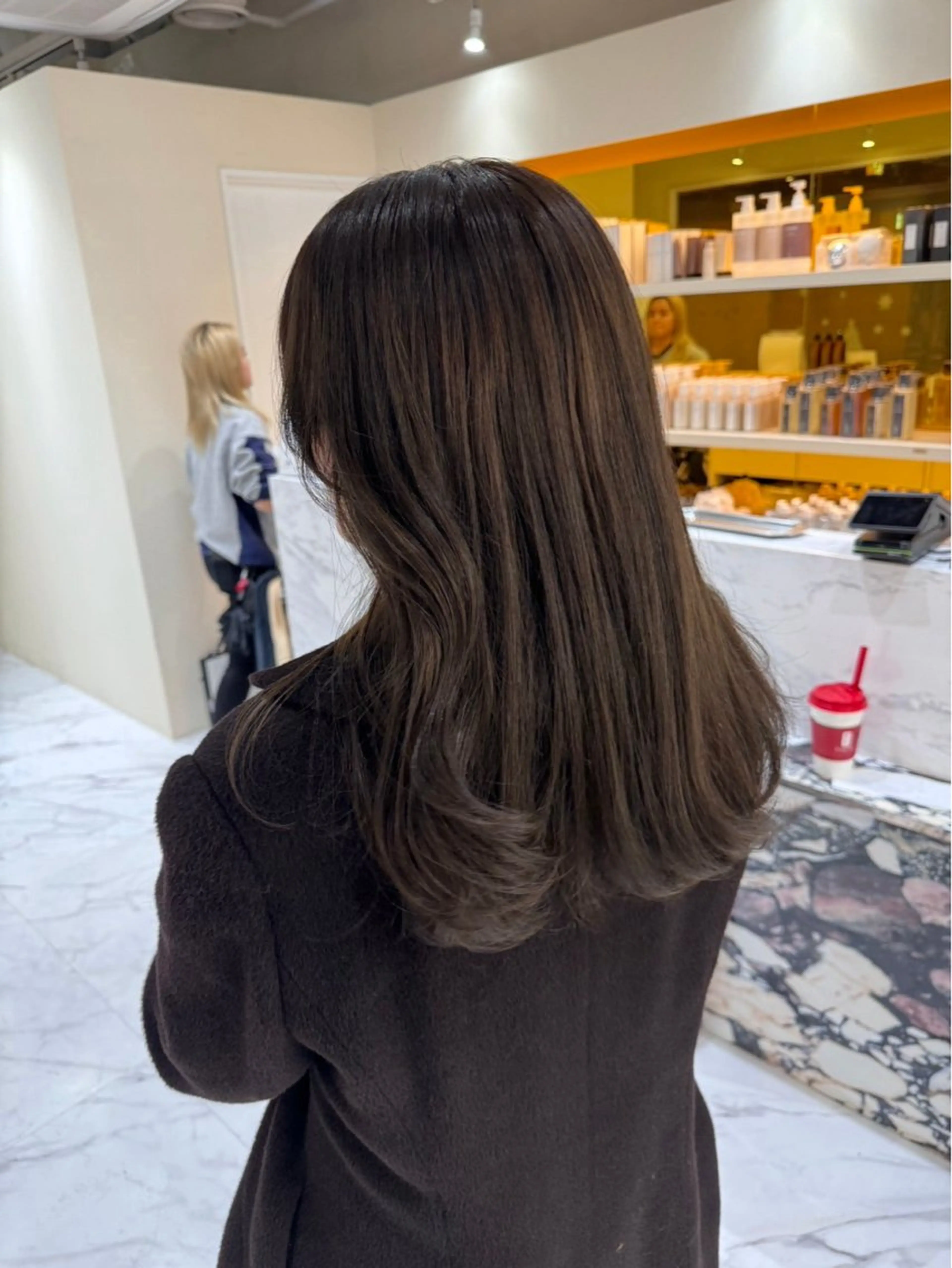 ロング カラー ヘアカラー トリートメント カラー🫧髪質改善 高原瑞輝のヘアスタイル