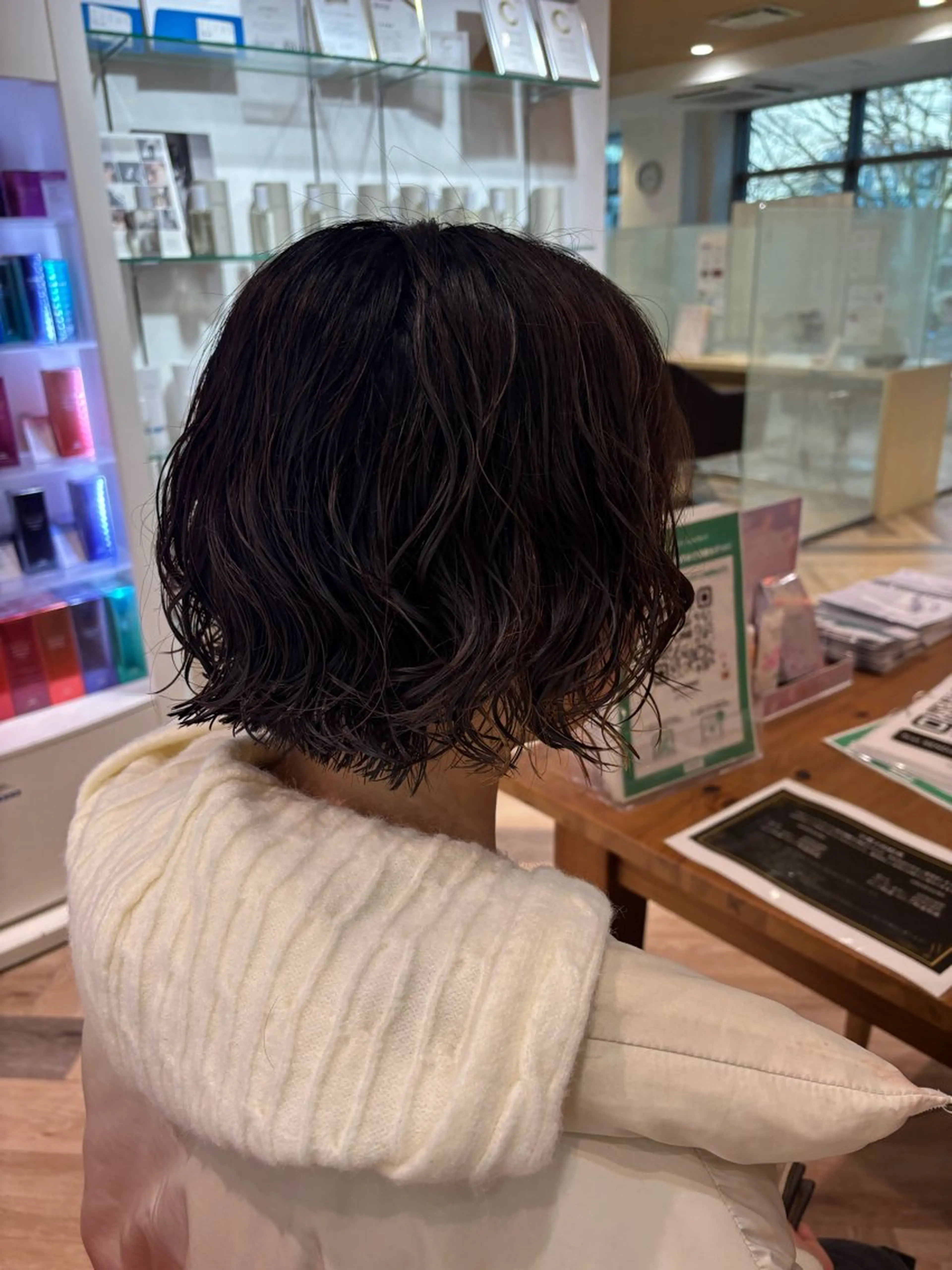 ショート パーマ カット パーマ ゆい/パーマ/レイヤ ー/似合わせカラーのヘアスタイル