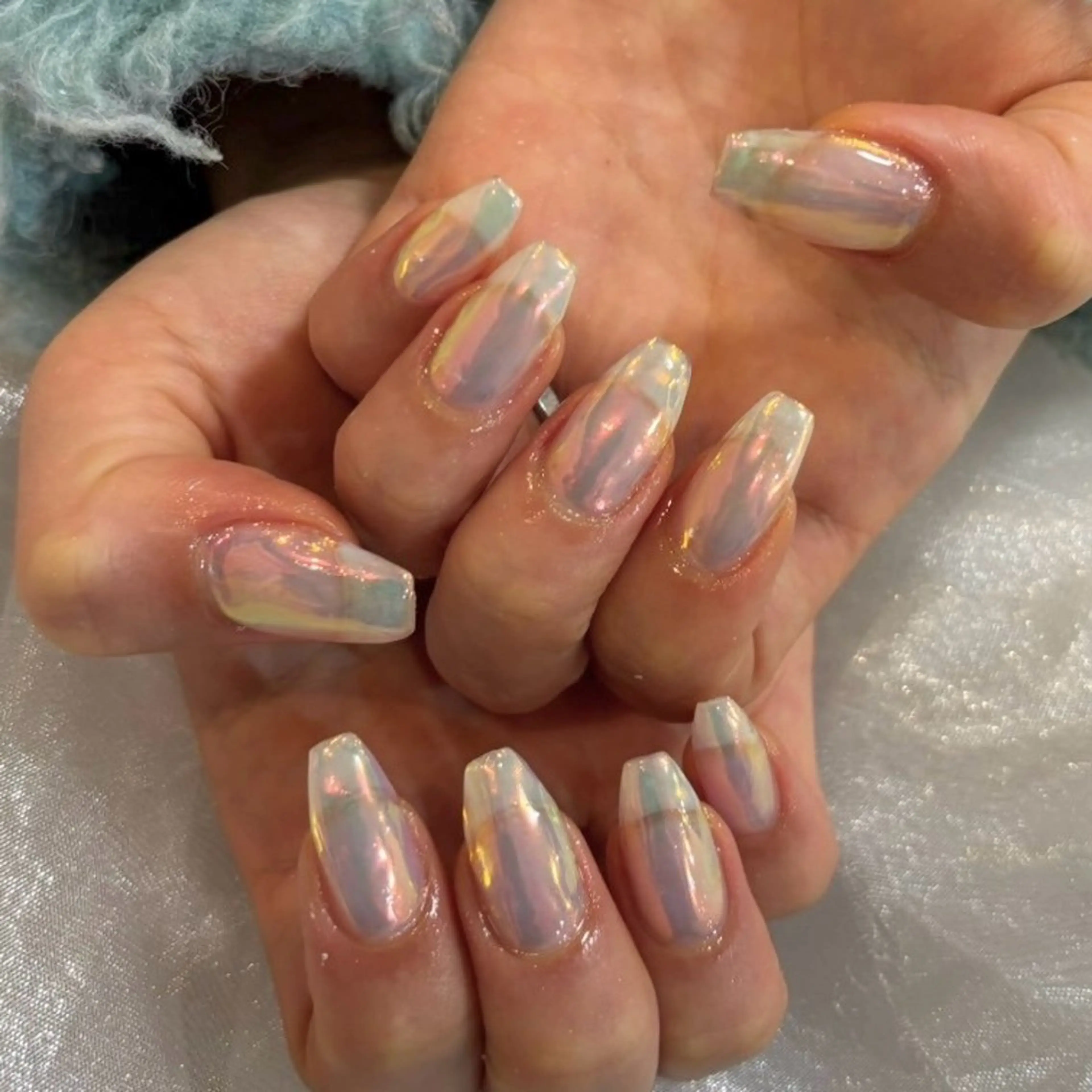 ネイル 長さ出し スカルプネイル lalaroom. nailsalon航空公園店所属・lala room.のネイルデザイン