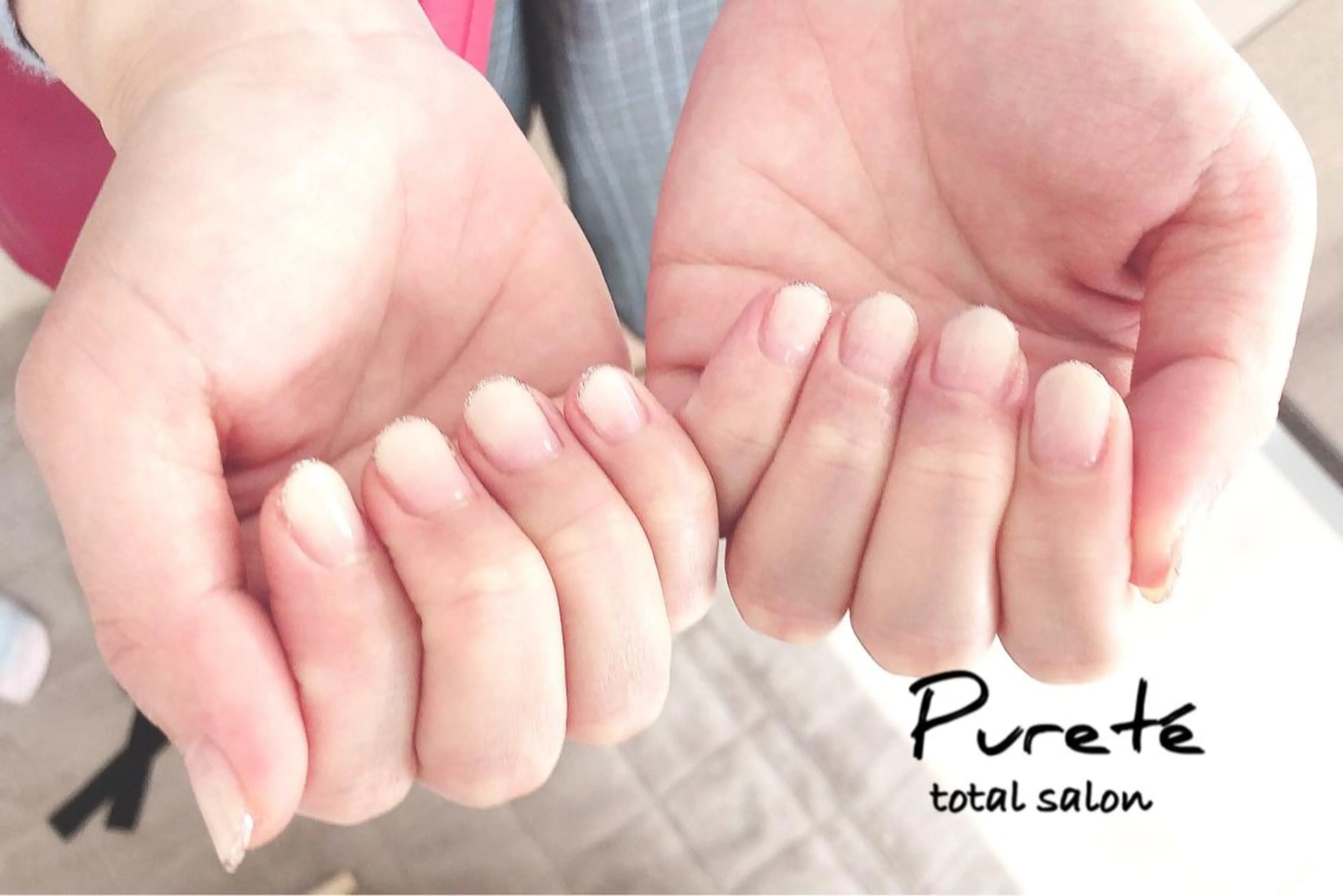 ネイル ホワイト nailsalon Puretéのネイルデザイン