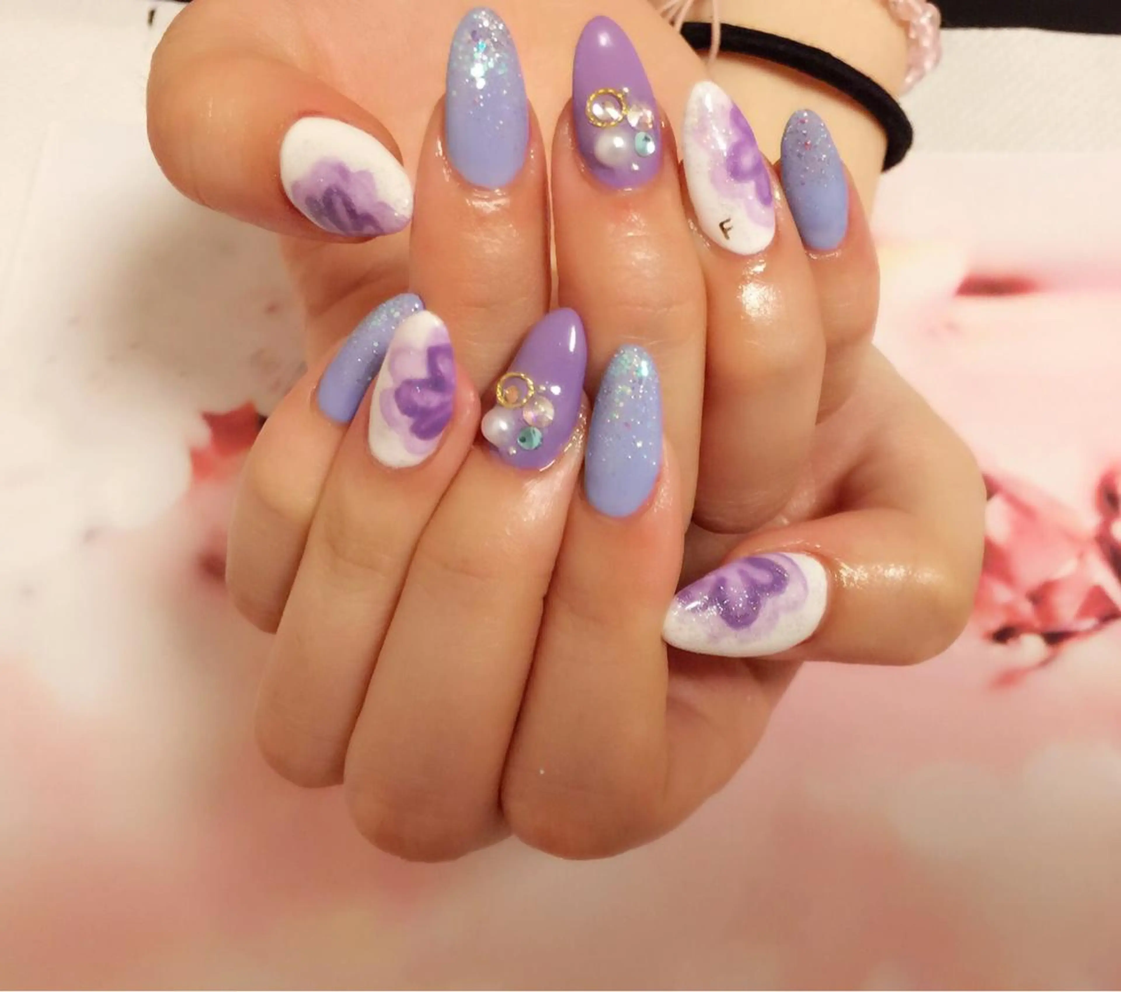 ネイル アートネイル スカルプネイル a yakaのネイルデザイン